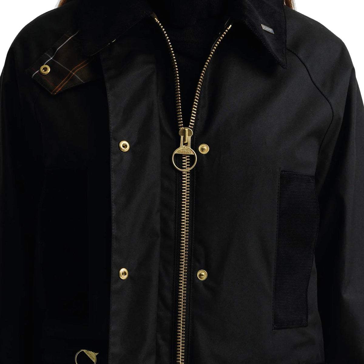 Icons Beaufort Wax Jacket Black Women