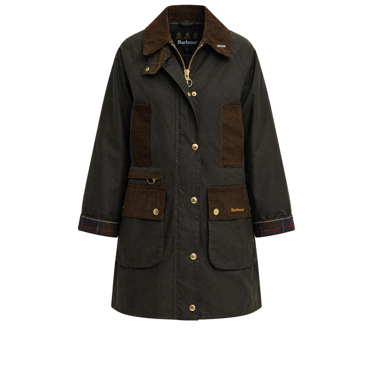 Icons Beaufort Wax Jacket Olive Women