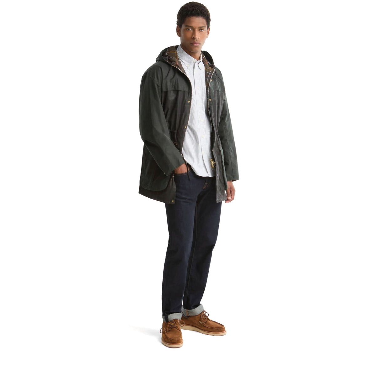 Icons Tartan Durham Wax Jacket