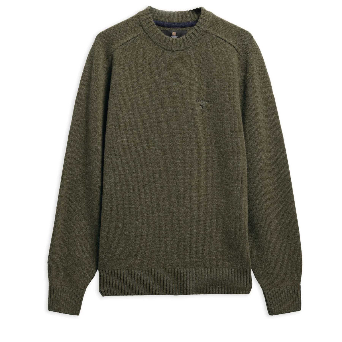Newtown Crew Neck Sweater Mid Olive