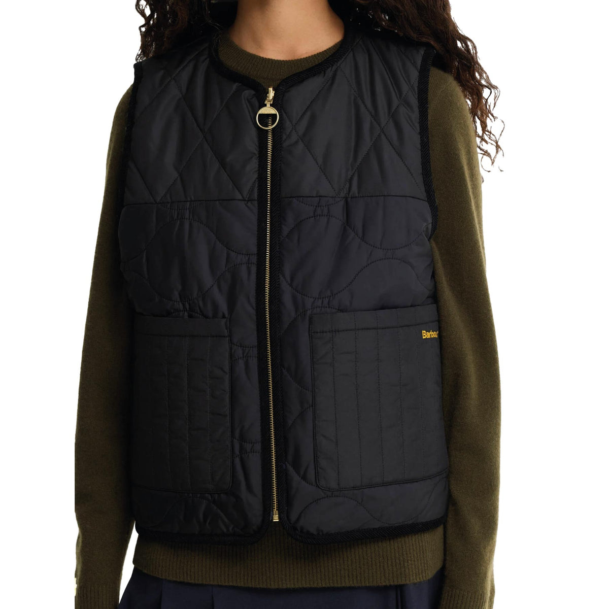 Nunwell Reversible Quilted Liner Black Women