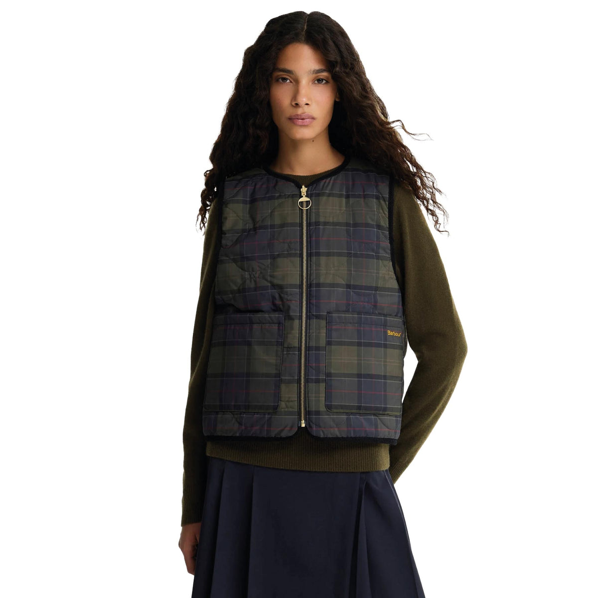 Nunwell Reversible Quilted Liner Black Women