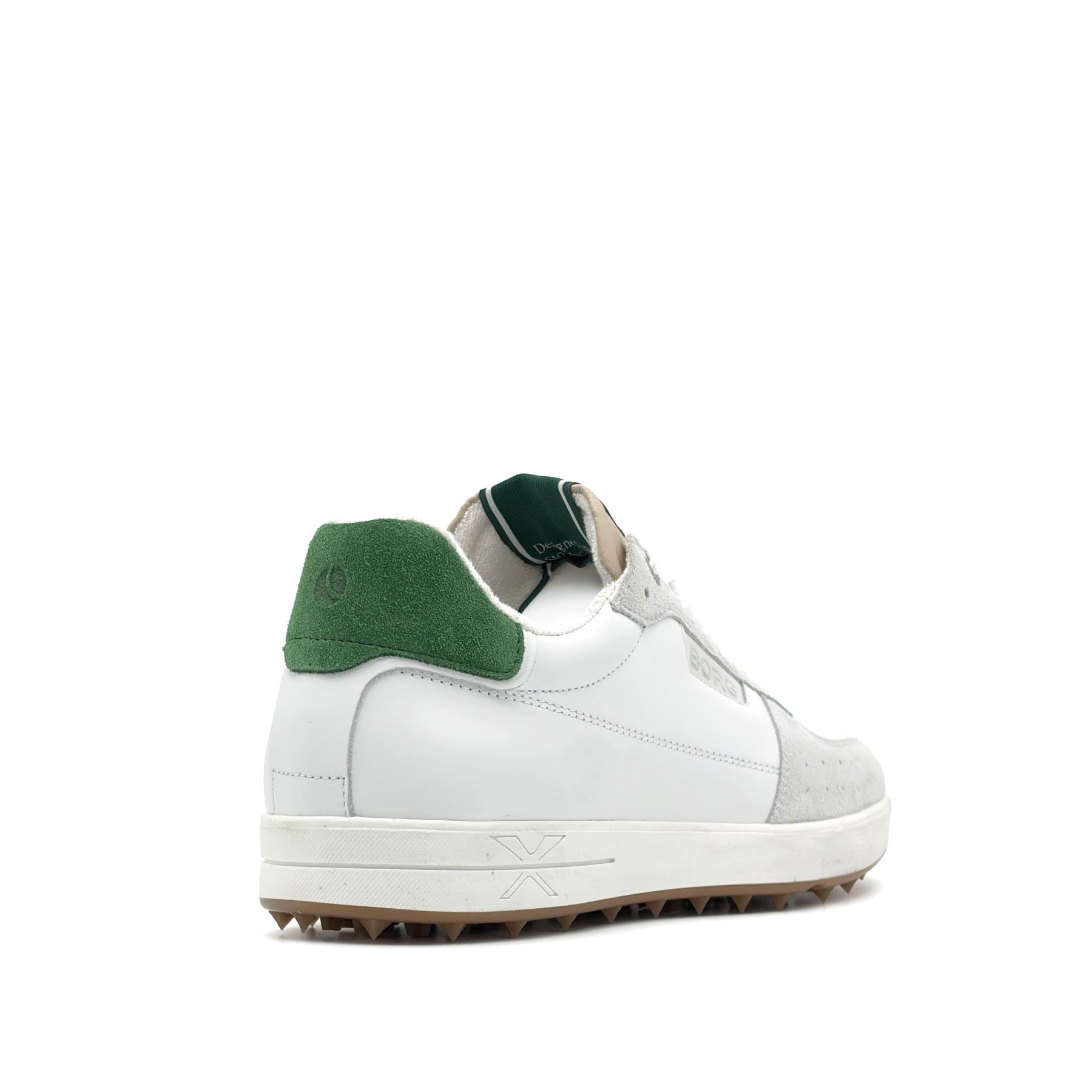 Baseline Golf White Dark Green