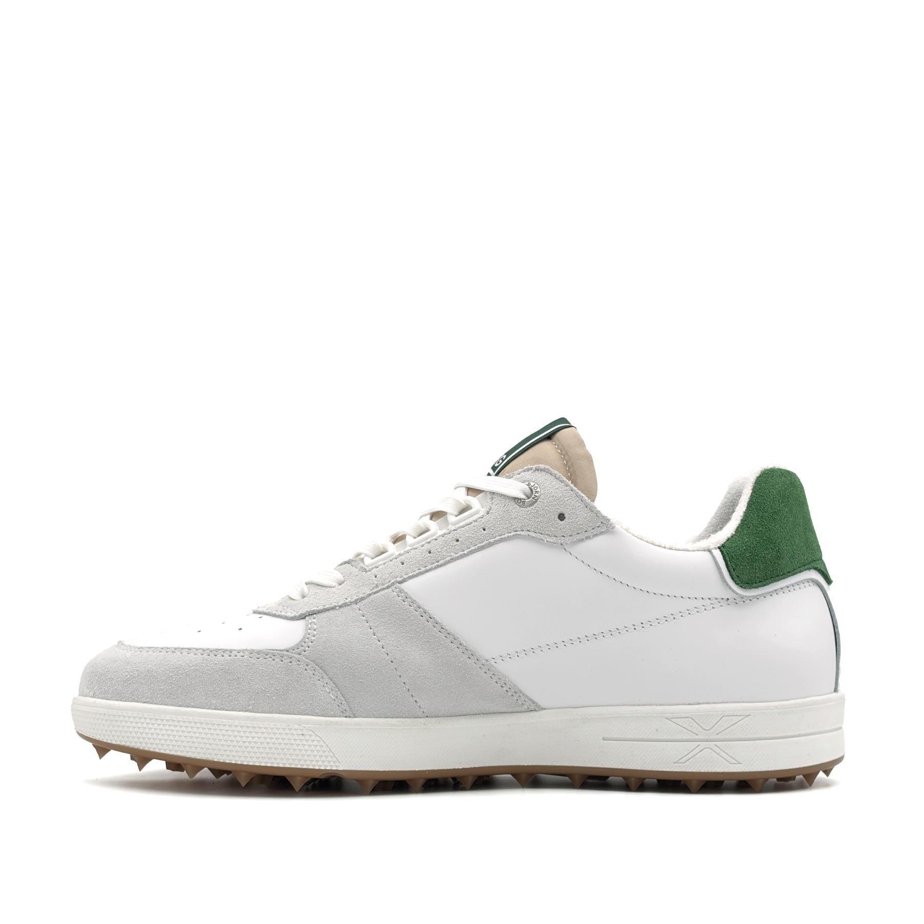 Baseline Golf White Dark Green