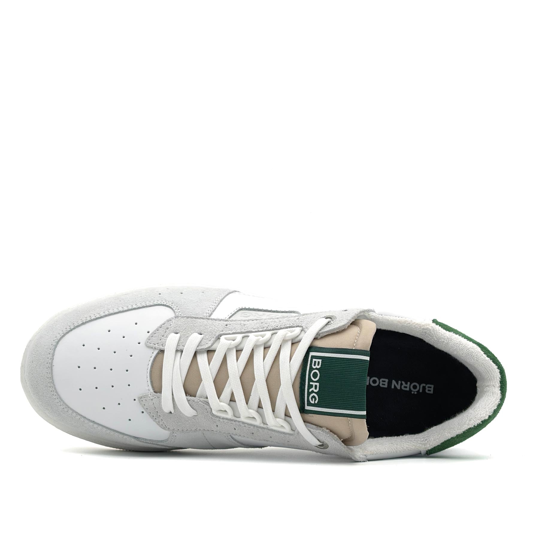 Baseline Golf White Dark Green