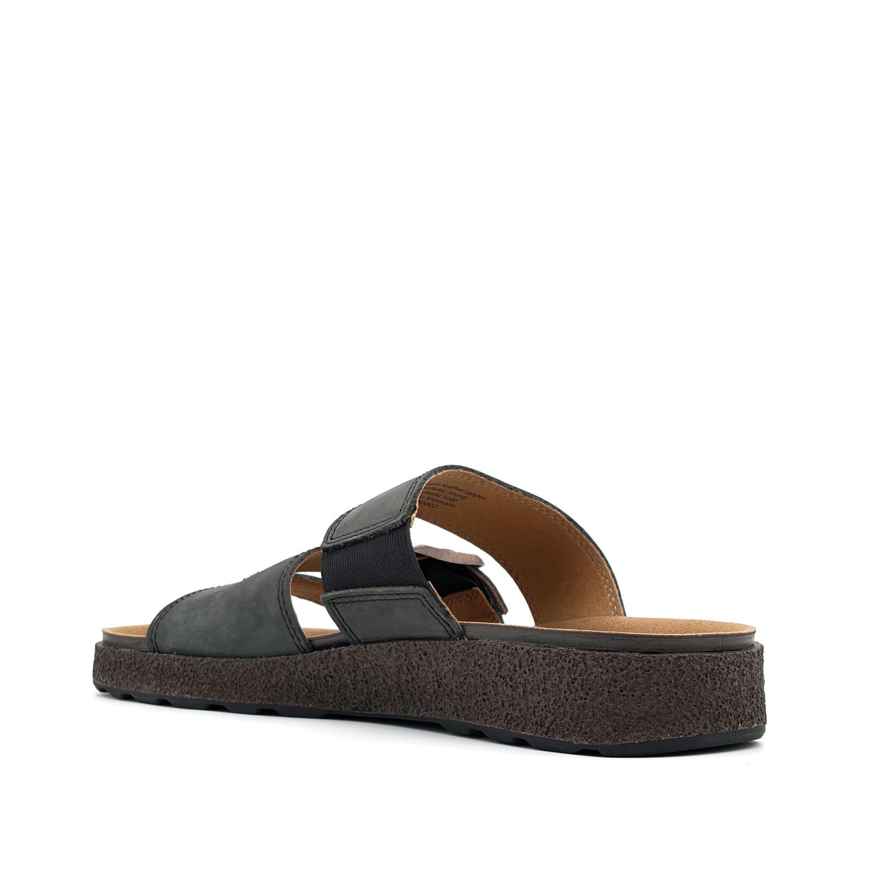 2693 Aerocork Sandal Rustic Black