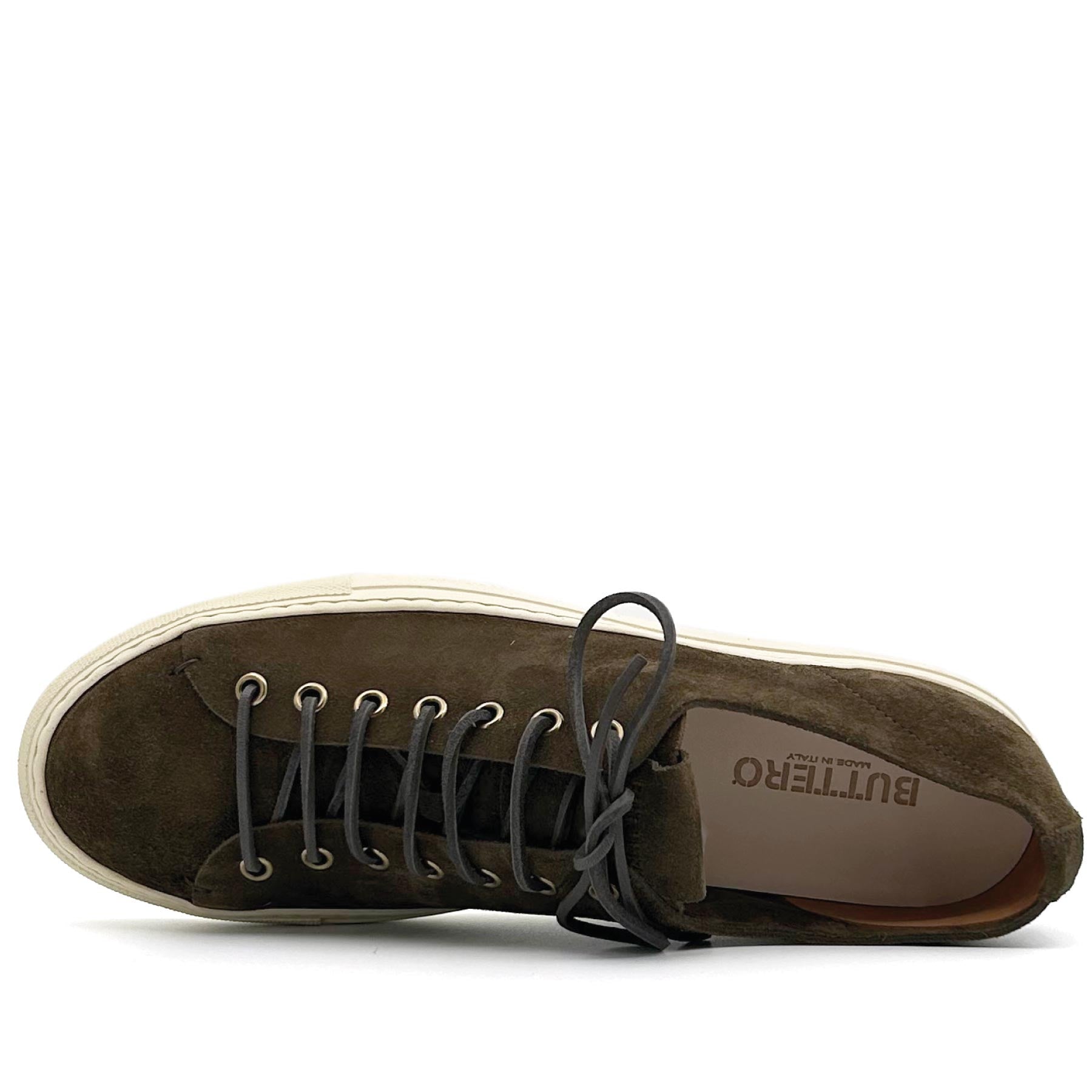 Tanino Sneakers Suede Militare