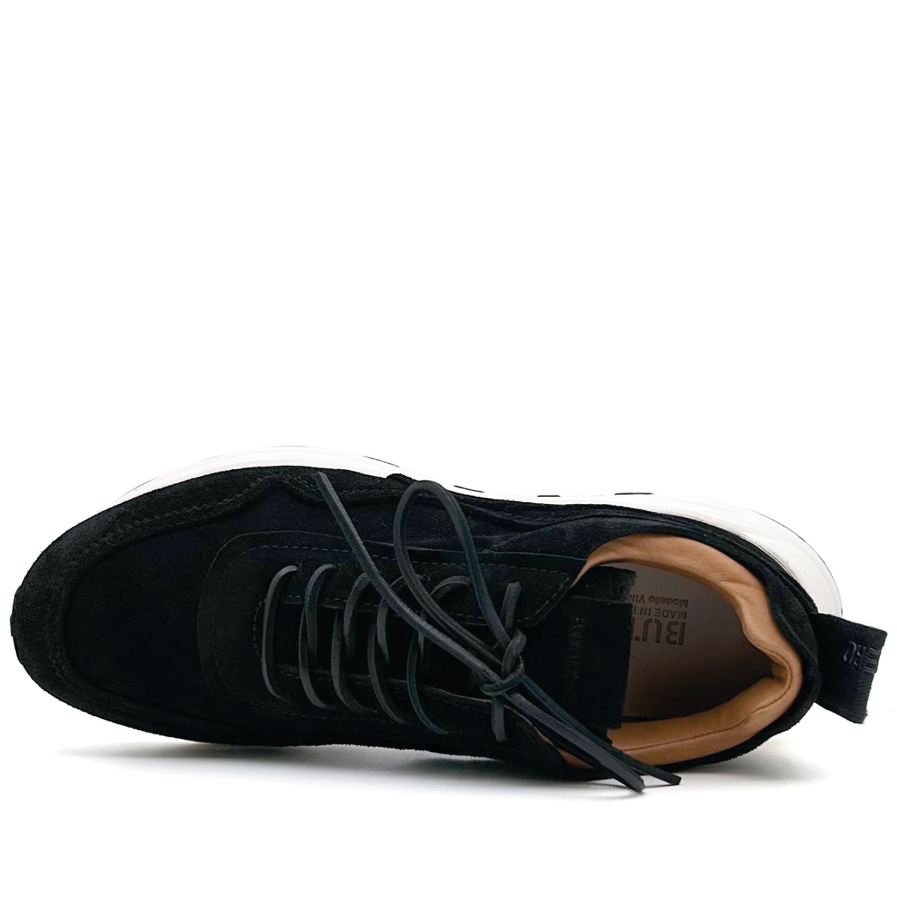 Vinci Sneakers Black Suede