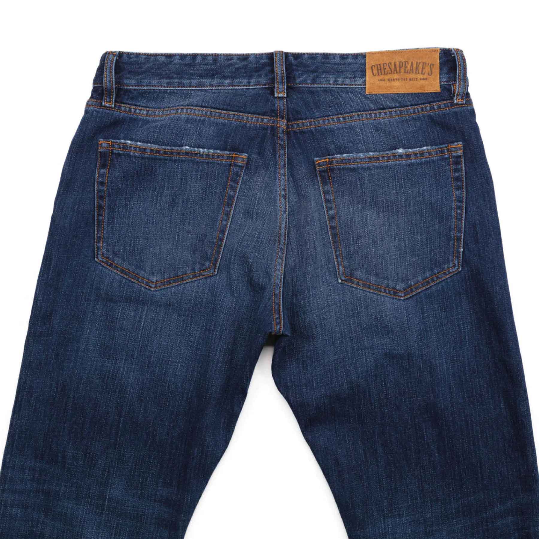 Denim Pant Selvedge Ridgway Stone Wash