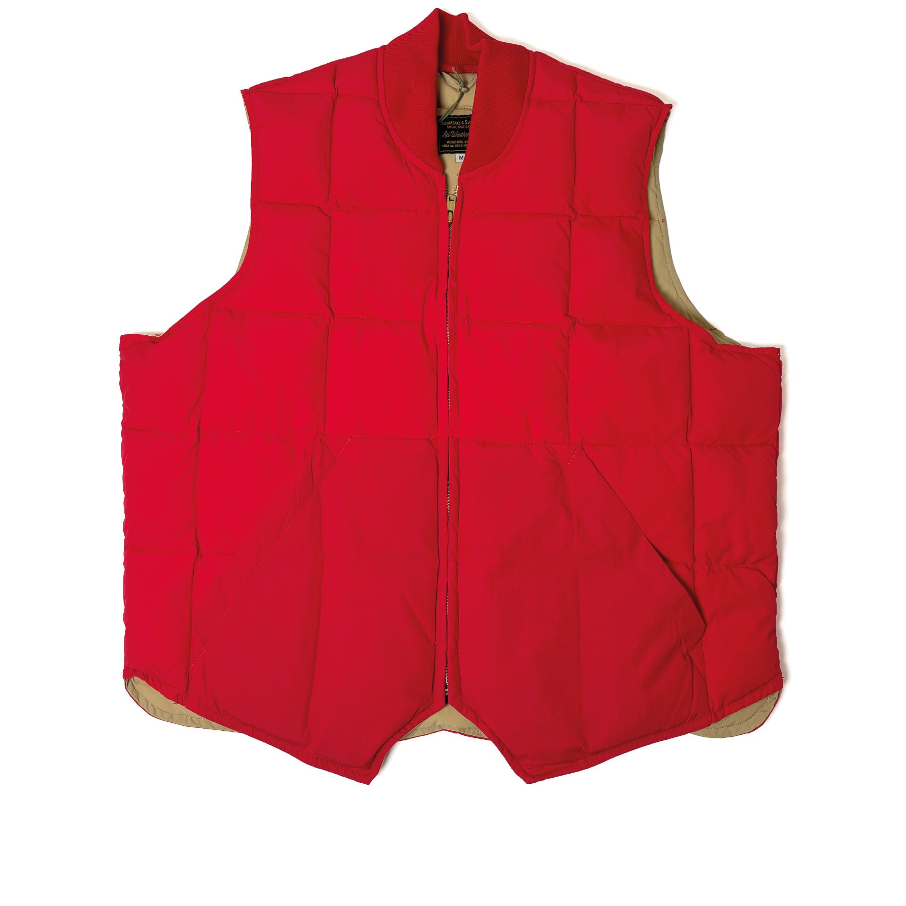 Down Vest Seattle Rescue Red