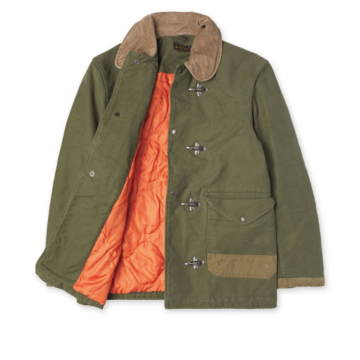 Fireman Jungle Cloth Jkt Bedford Military Green