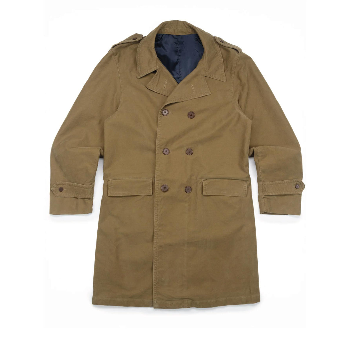 Jungle Cloth Naval Officer Trench Khaky Green