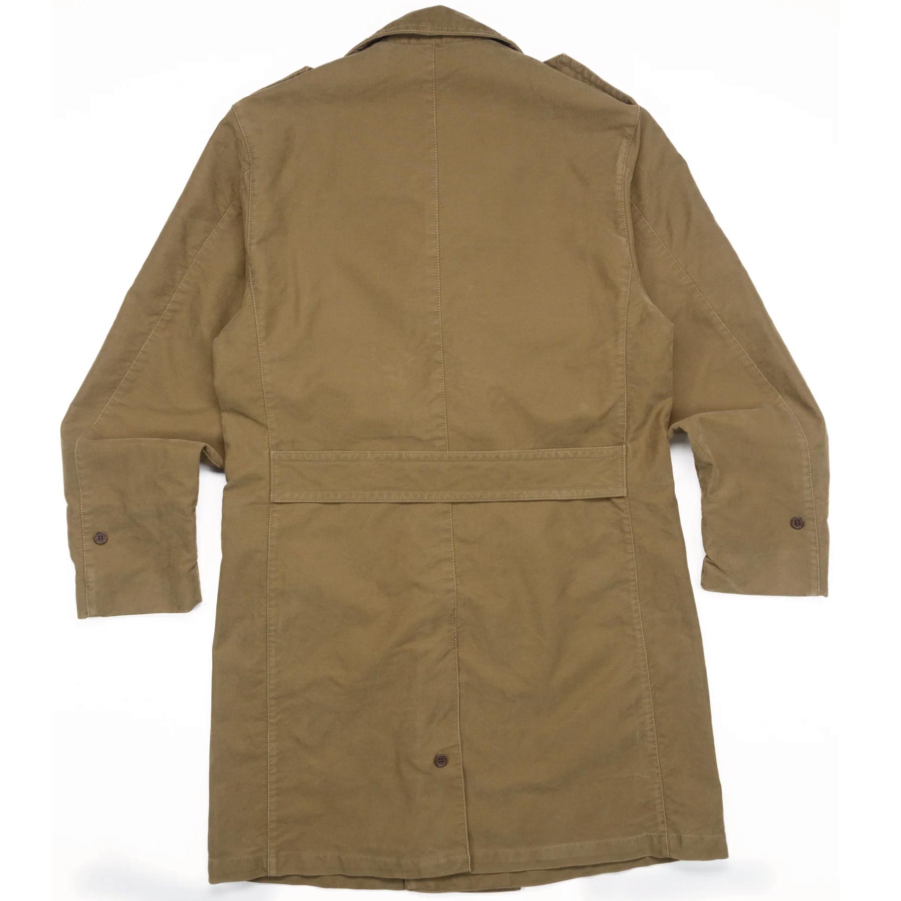 Jungle Cloth Naval Officer Trench Khaky Green