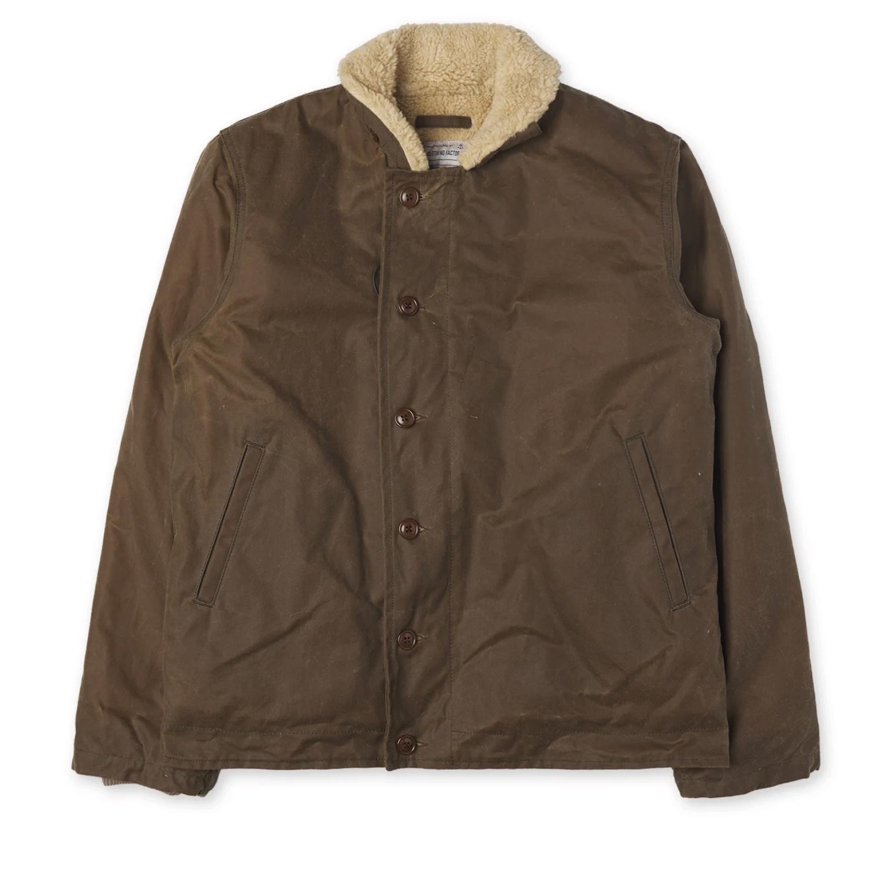 Wilson Deck Jacket Waxed Cotton Sand