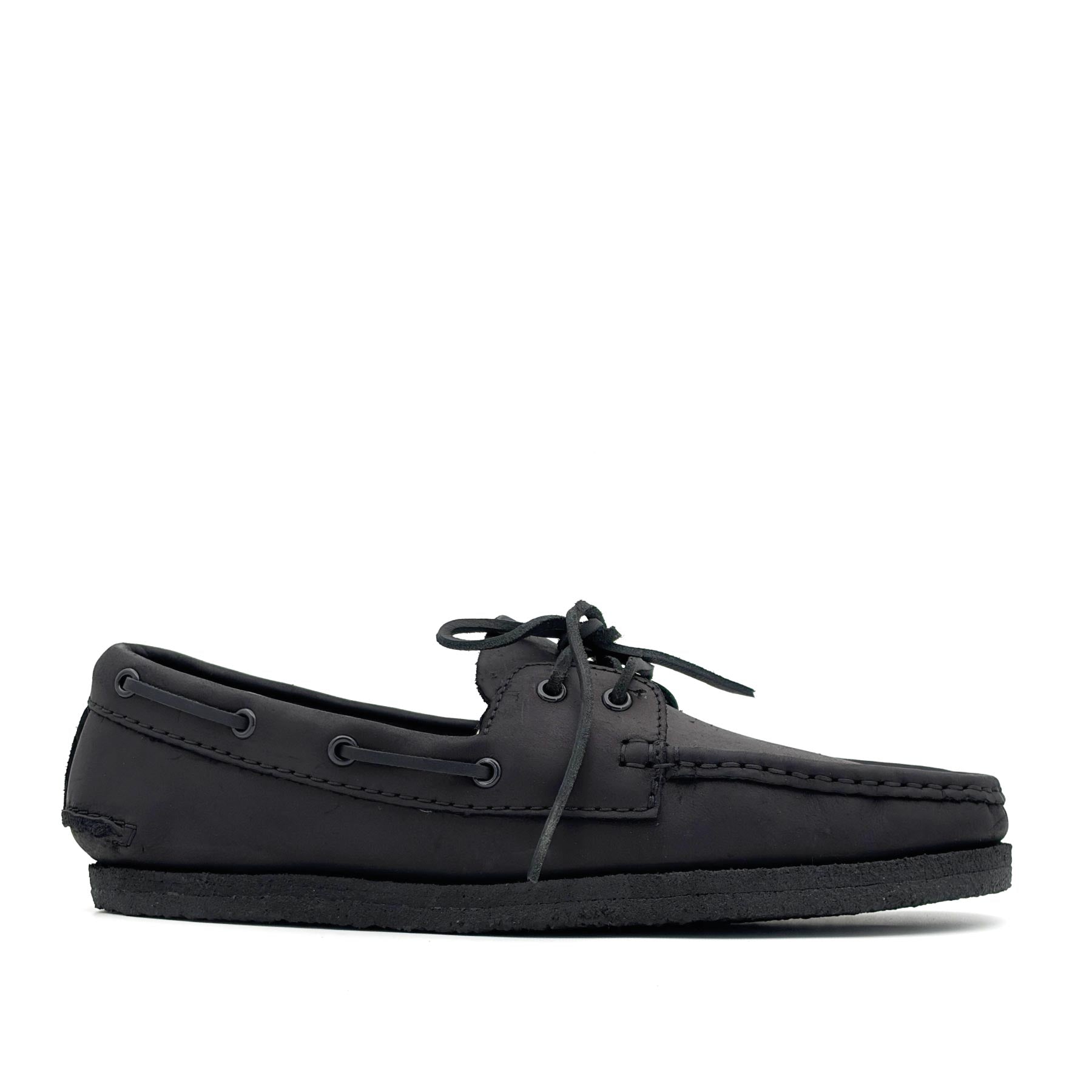 Godney Boat G Black Leather