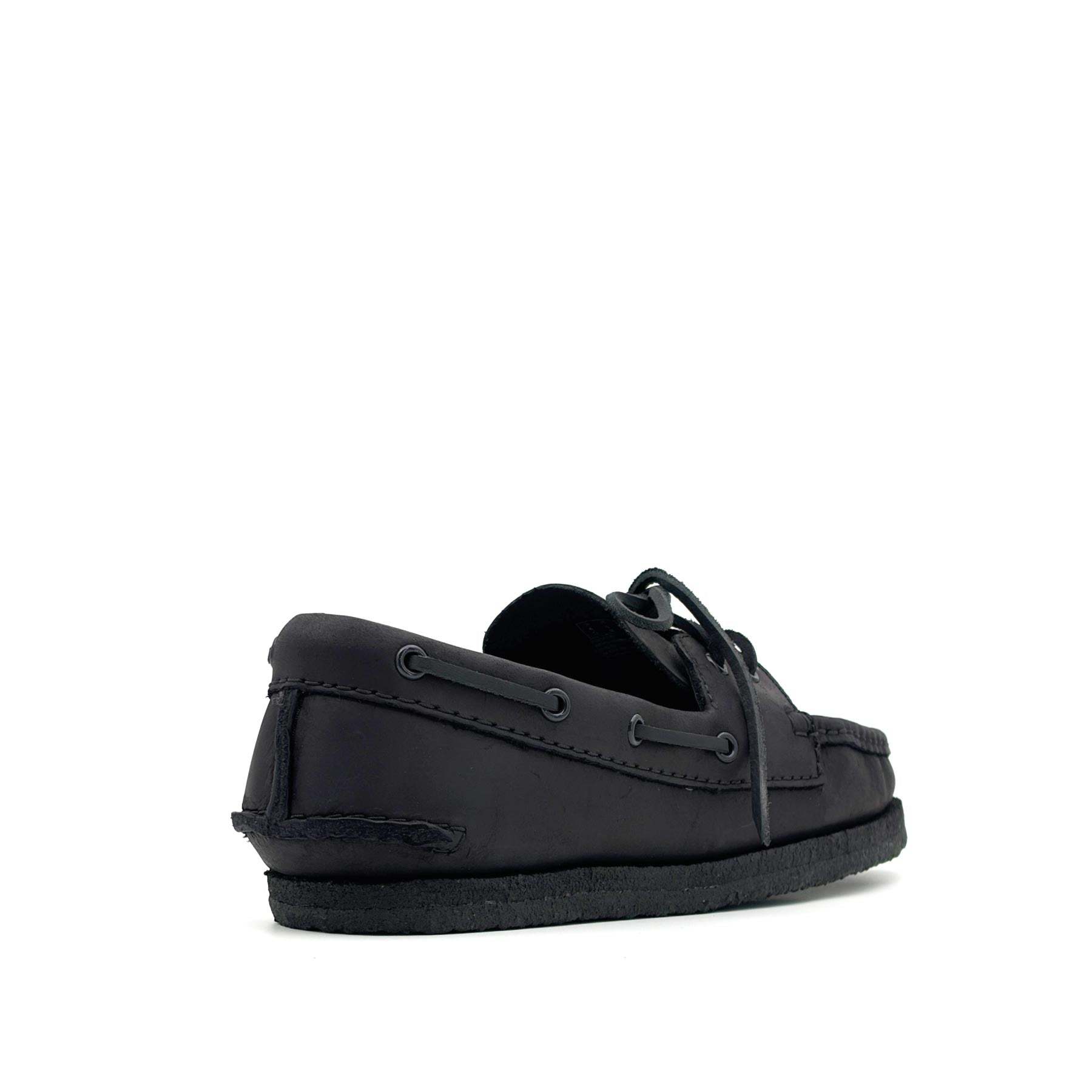 Godney Boat G Black Leather