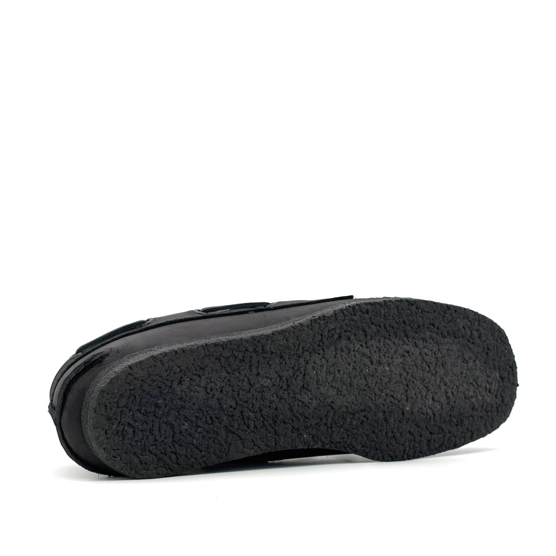 Godney Boat G Black Leather