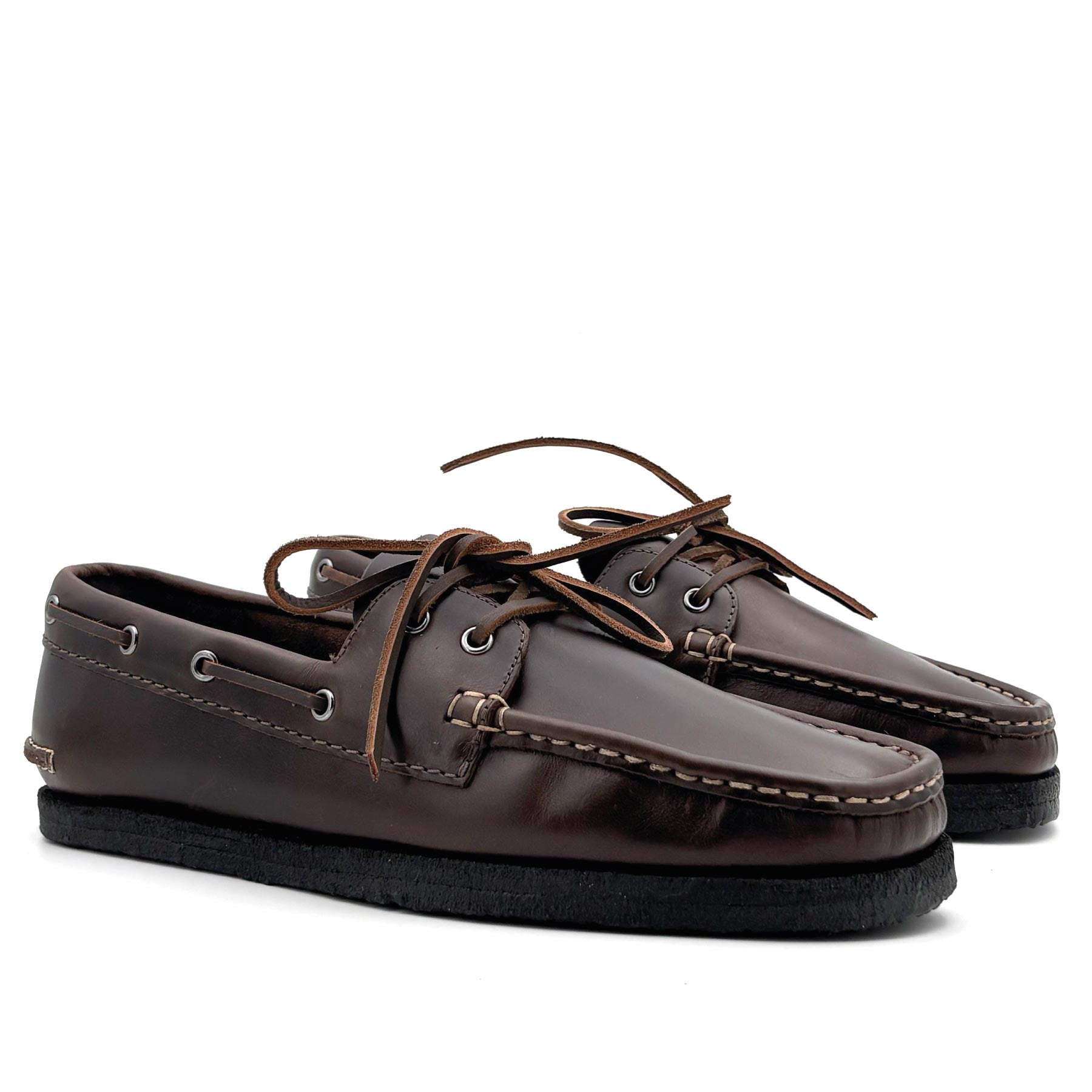 Godney Boat G Brown Leather