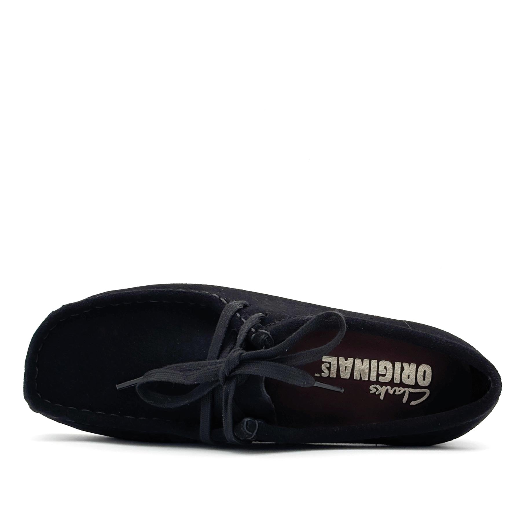 Wallabee Black Suede W
