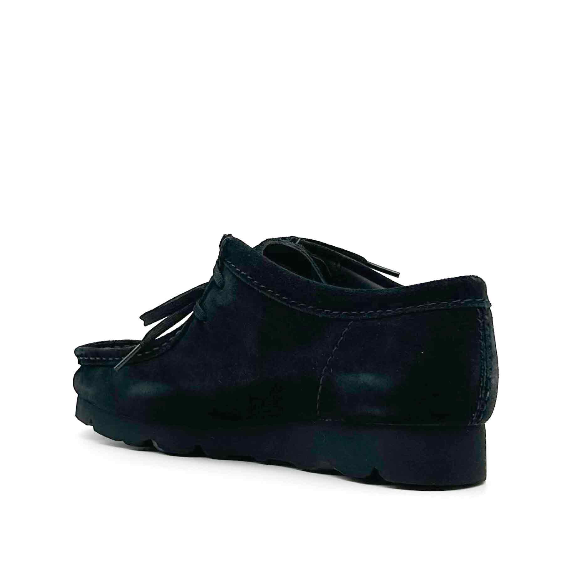 Clarks Originals Wallabee Black Suede - SKOBAREN