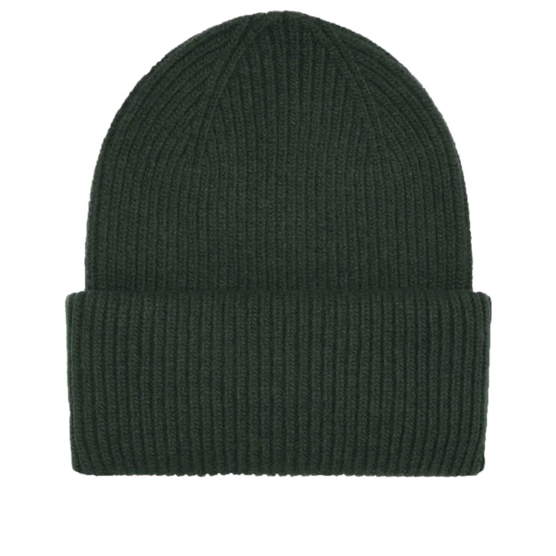 Merino Wool Hat Hunter Green