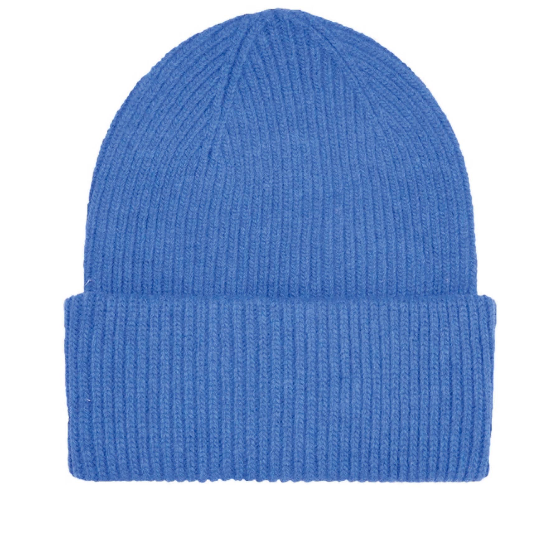 Merino Wool Hat Pacific Blue