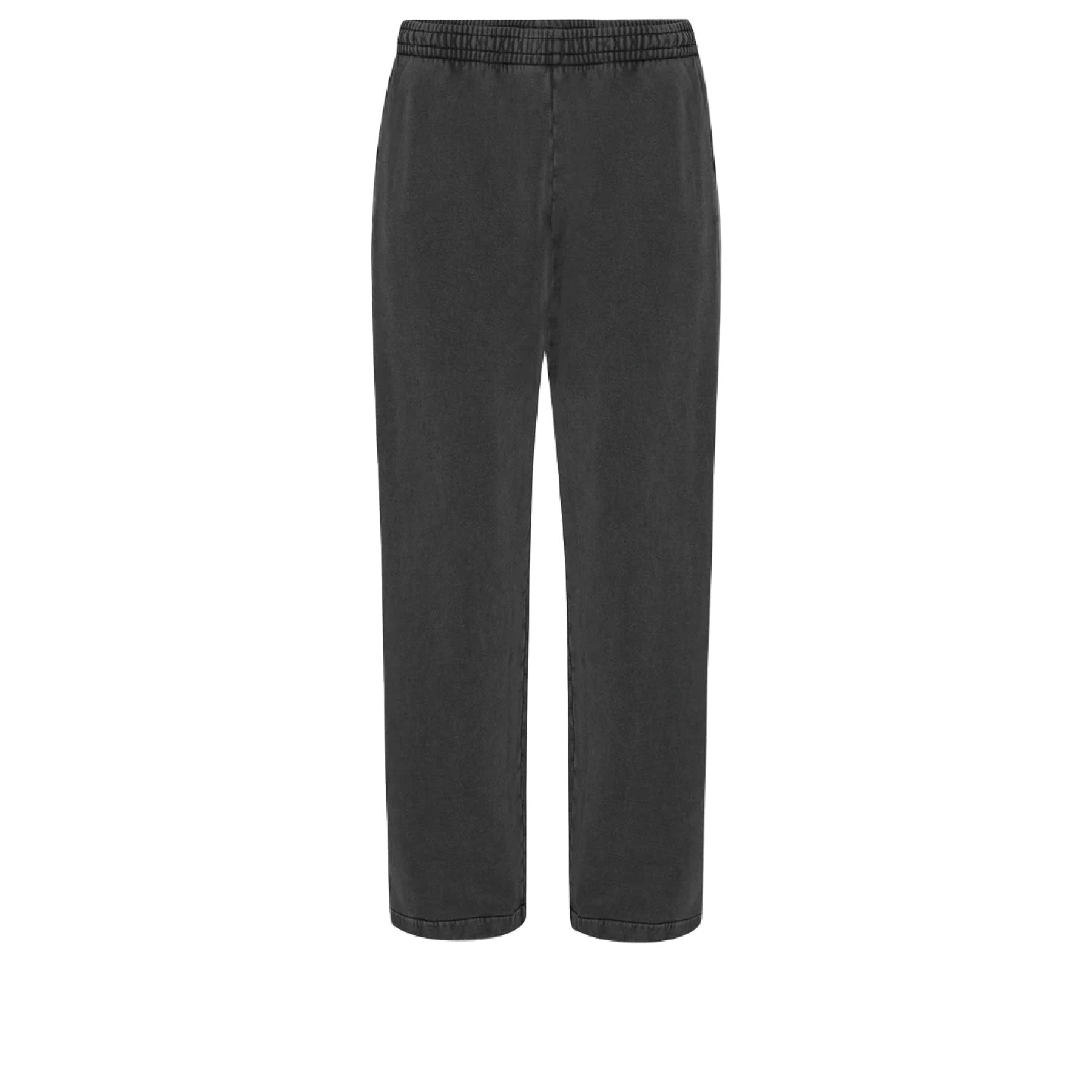 Organic Straight Leg Sweatpants Faded Black