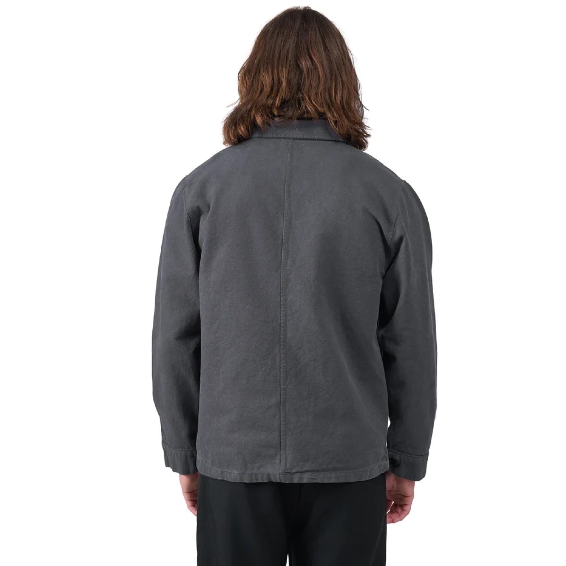 Organic Workwear Jacket Lava Grey