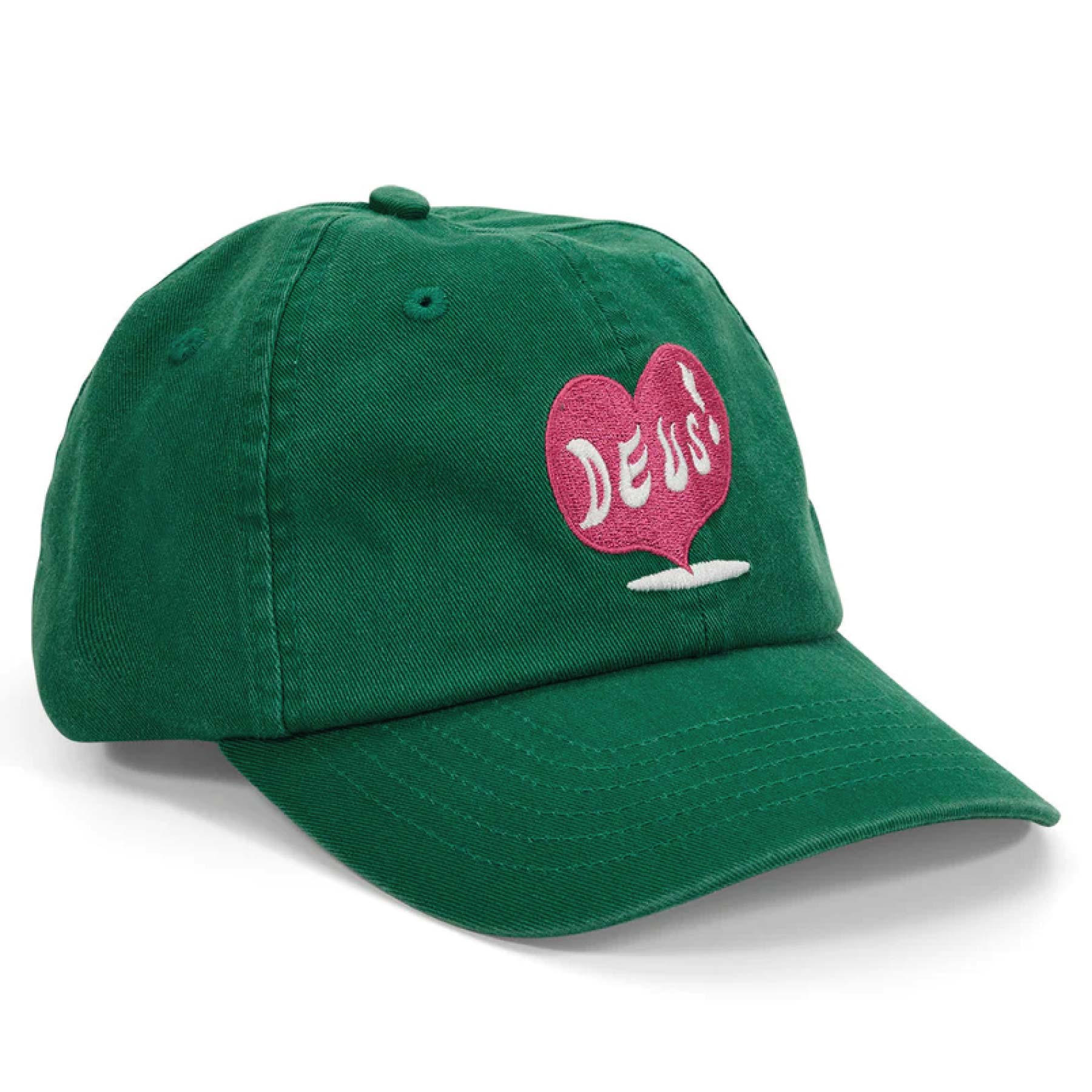 Deep Cut Dad Cap Verdant Green