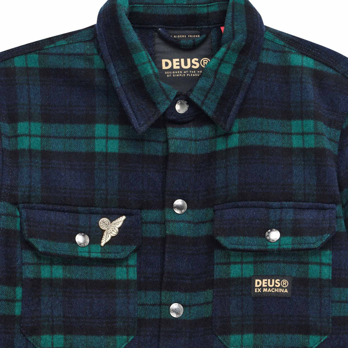 Maxwell Check Shirt Green Check