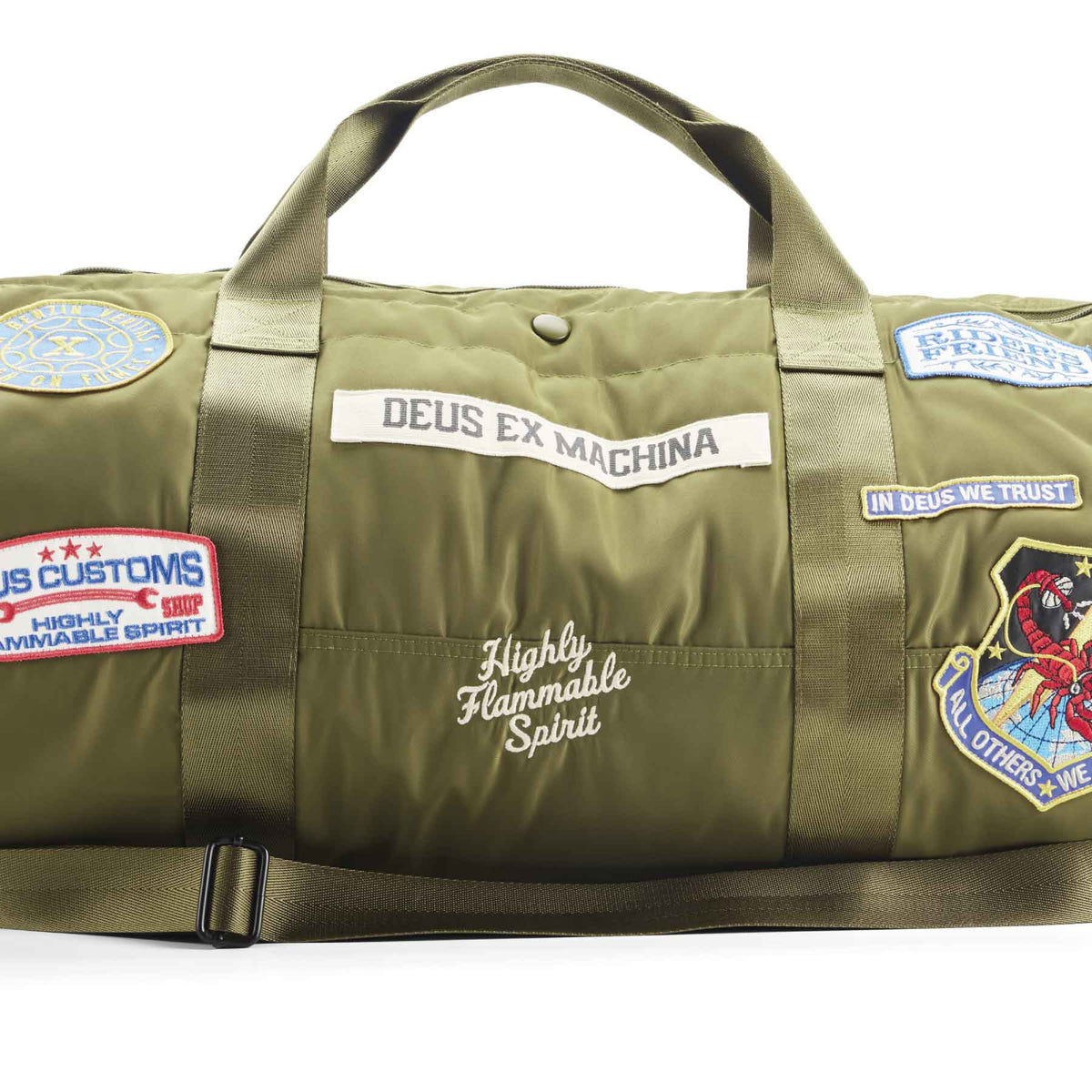 Monty Duffle Bag Olive Green