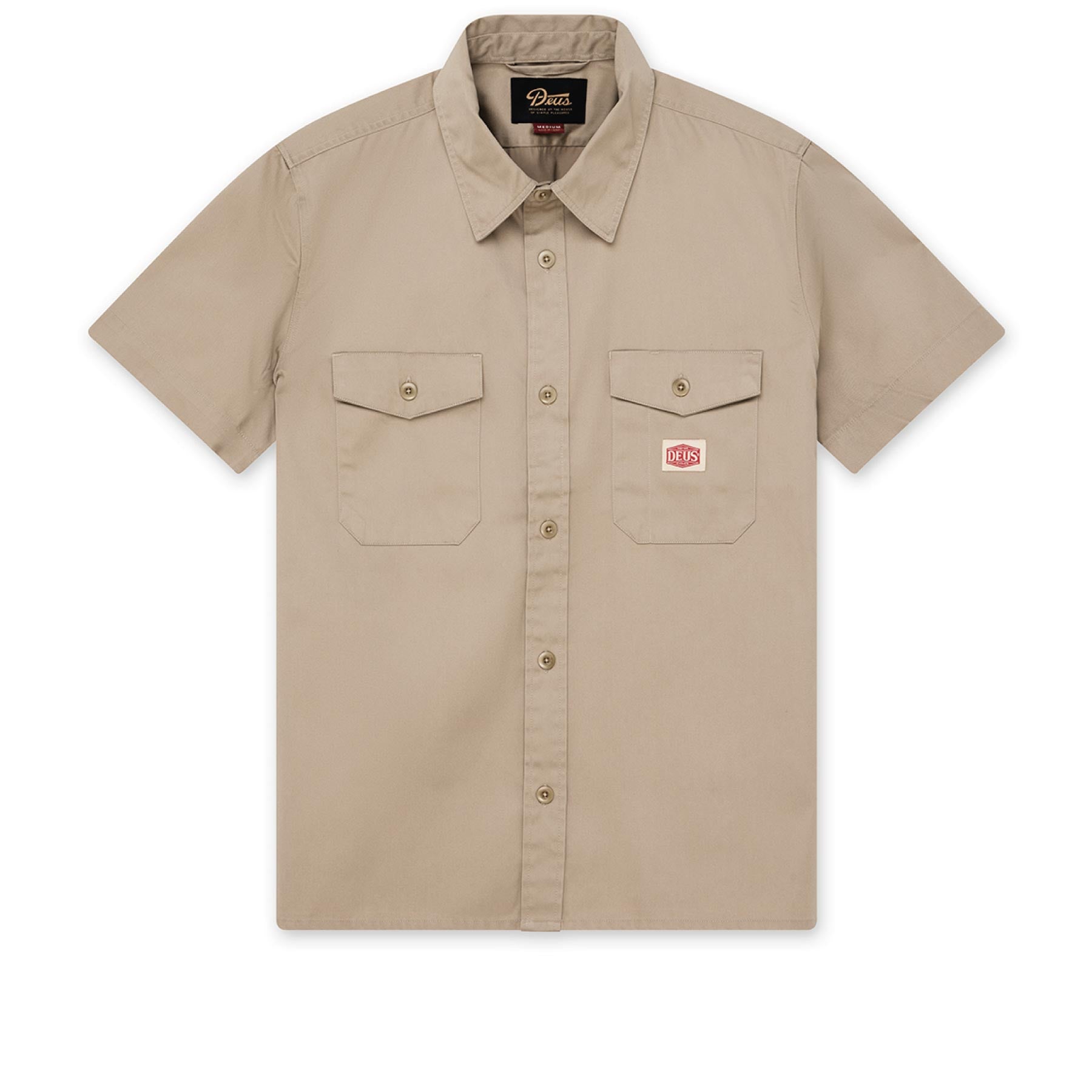 Service Ss Shirt Khaki