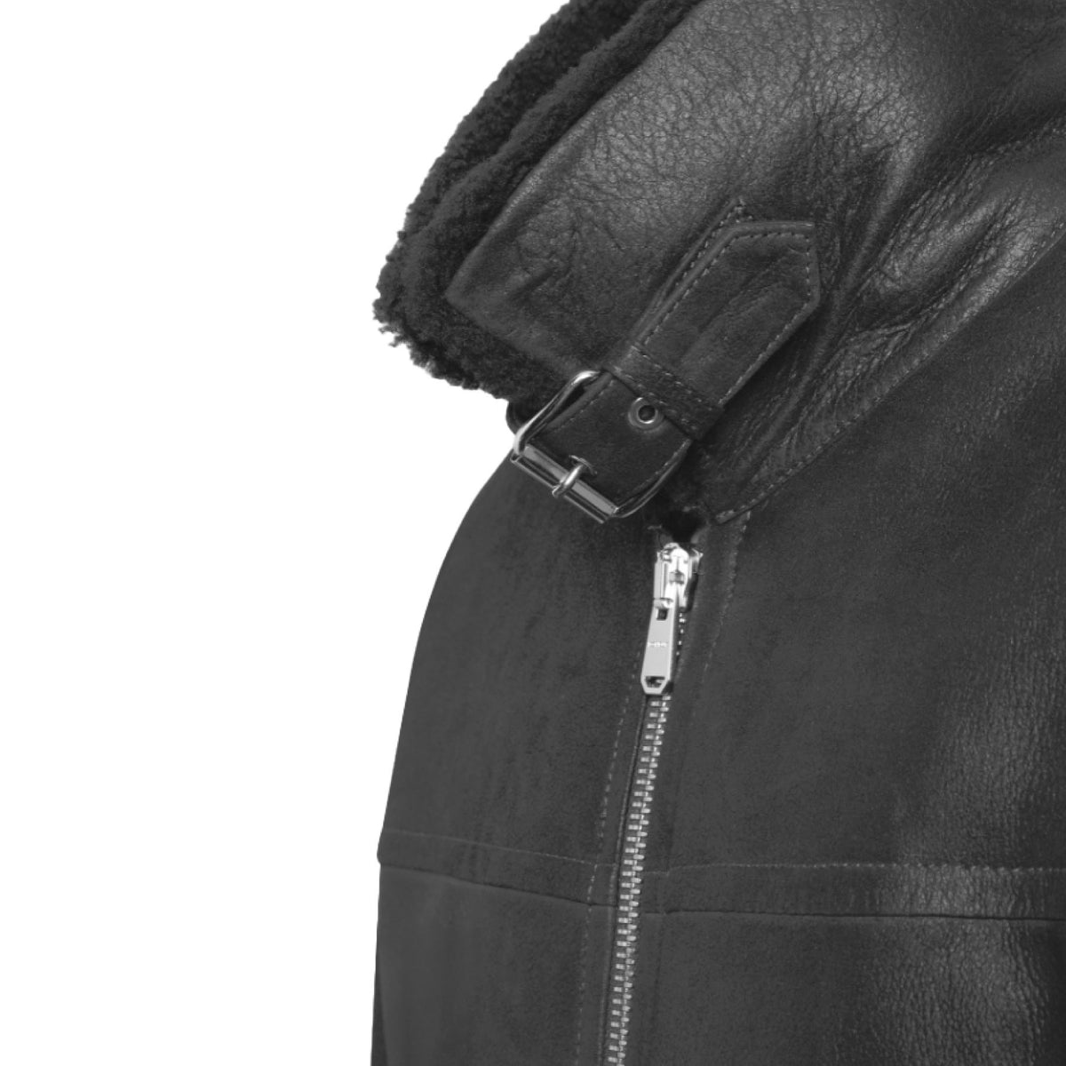 Shearling Jacket Black