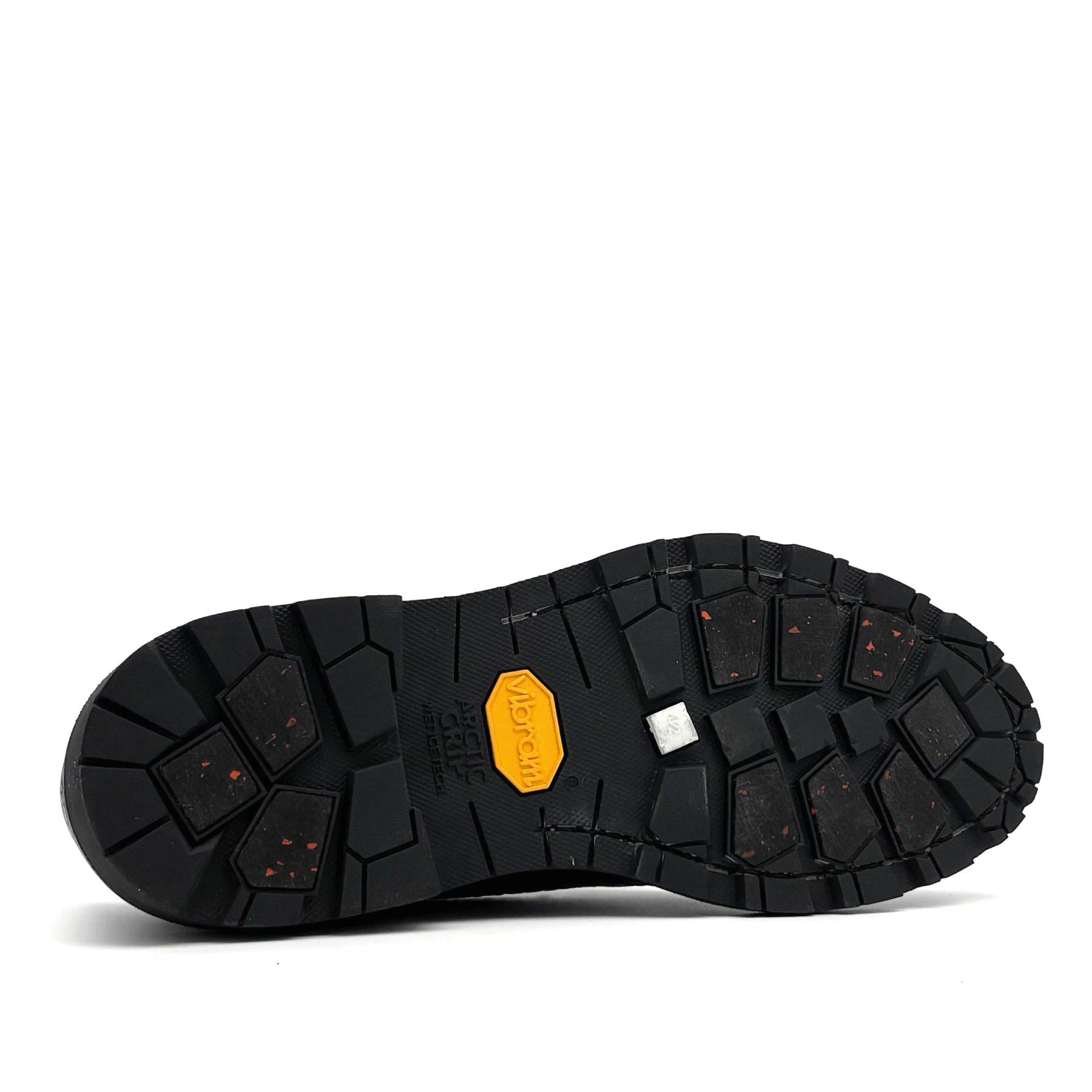 Black Two-Hole Leather Lace-Up Belvedere