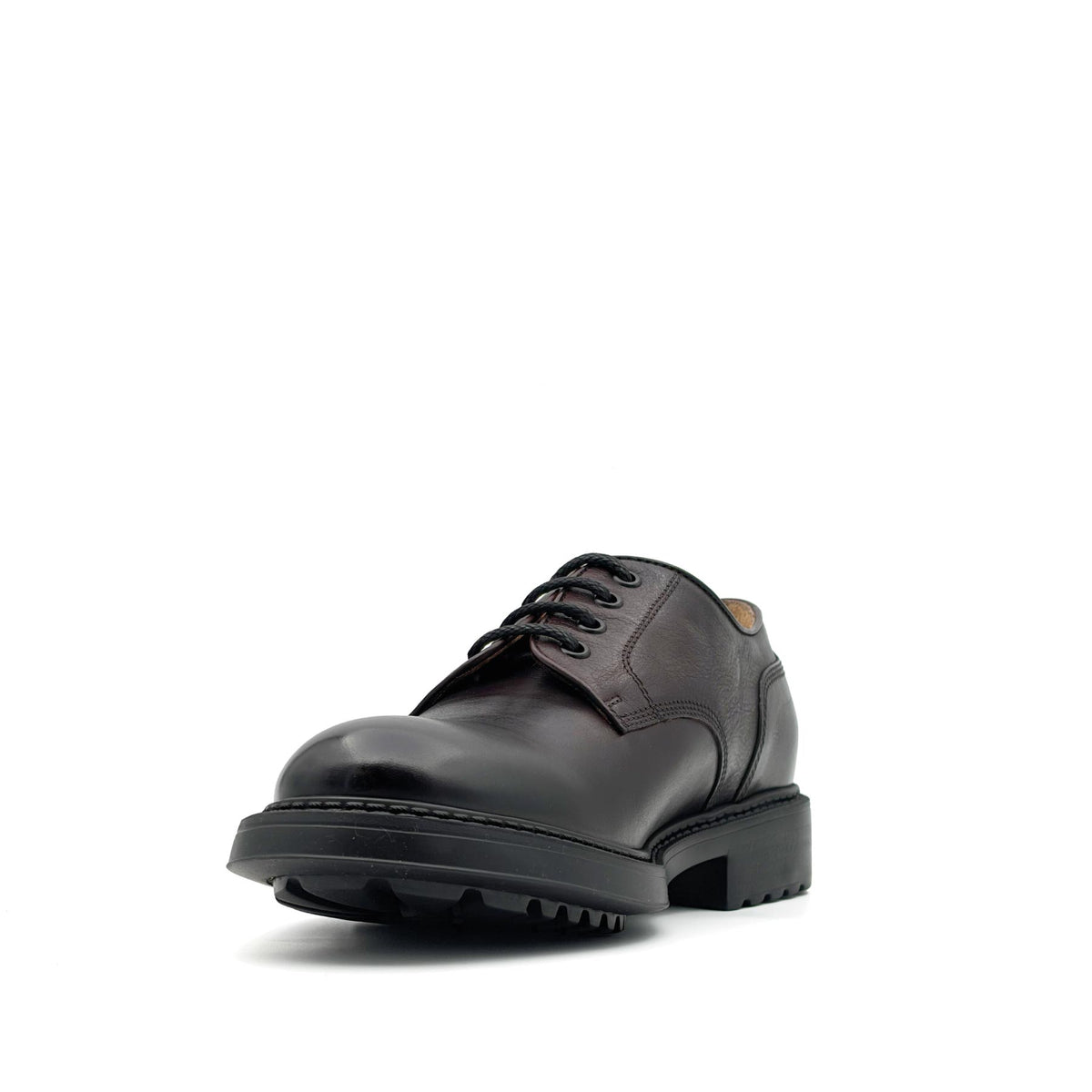 Leather Derby Burgundy