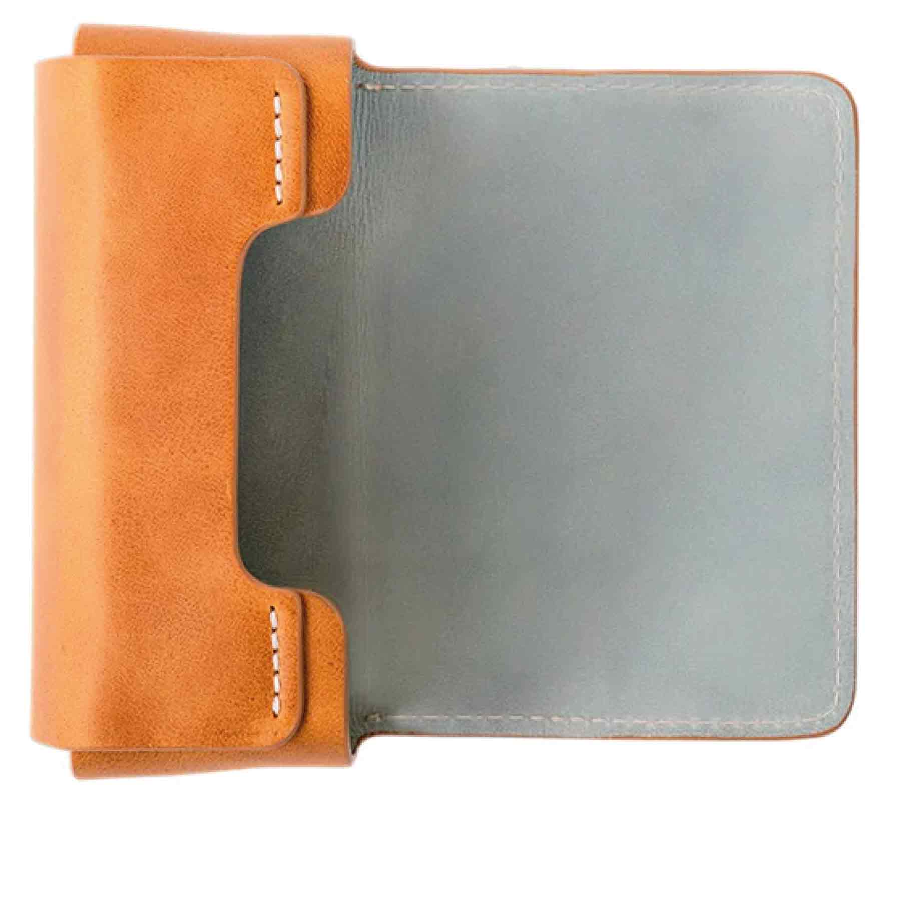 Leather Case Set Camel