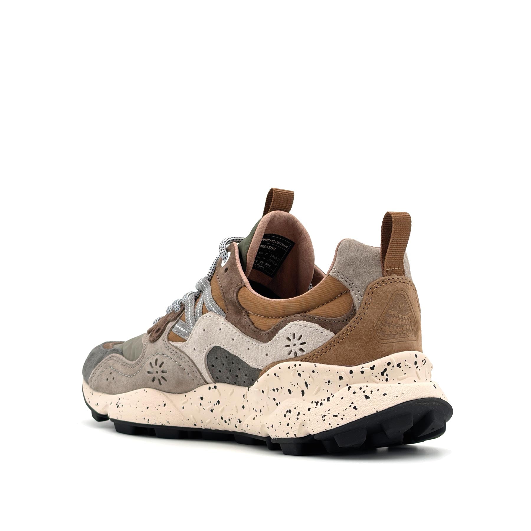 Yamano 3 Man Suede Nylon Grey Onion