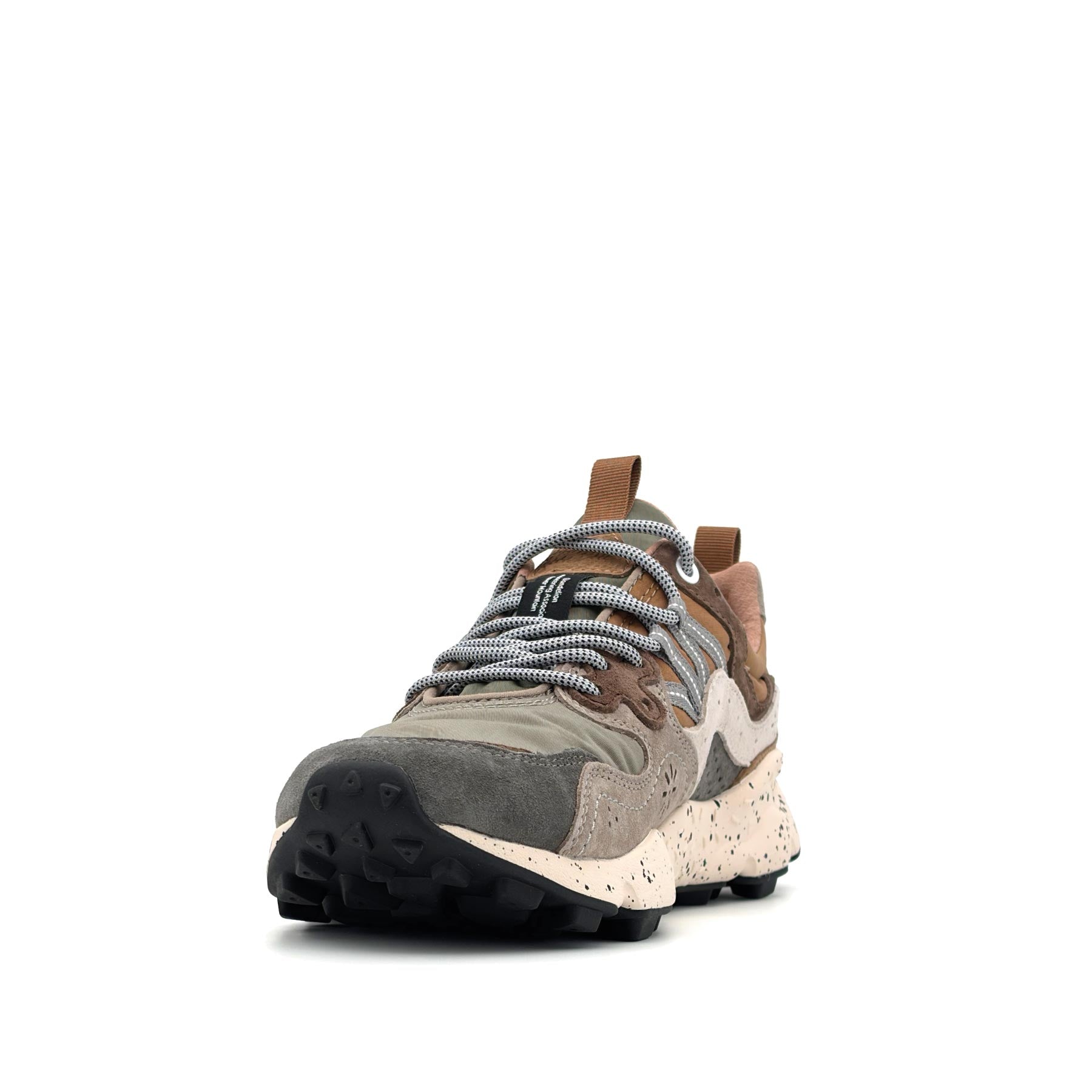 Yamano 3 Man Suede Nylon Grey Onion