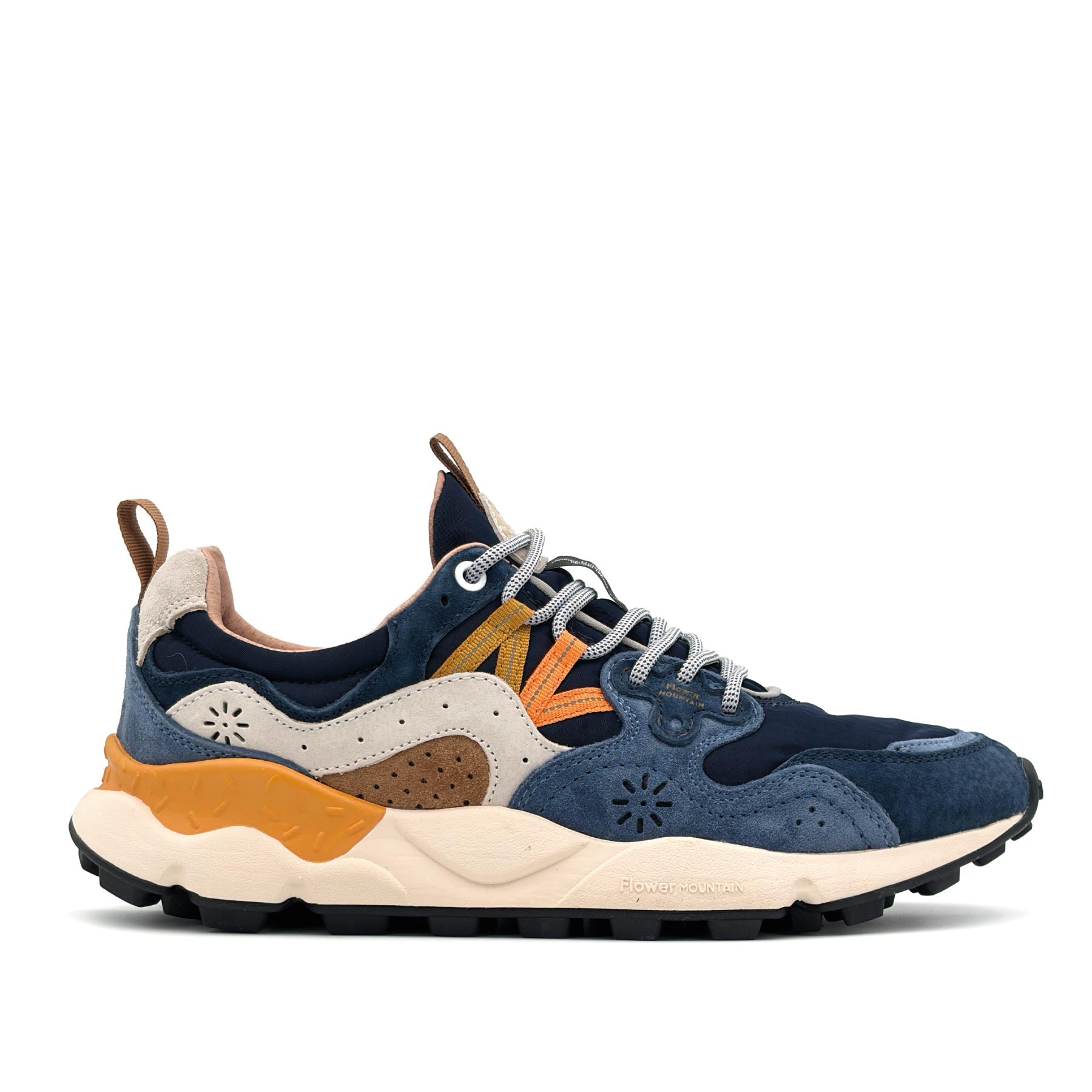 Yamano 3 Man Suede Nylon Navy Light Navy