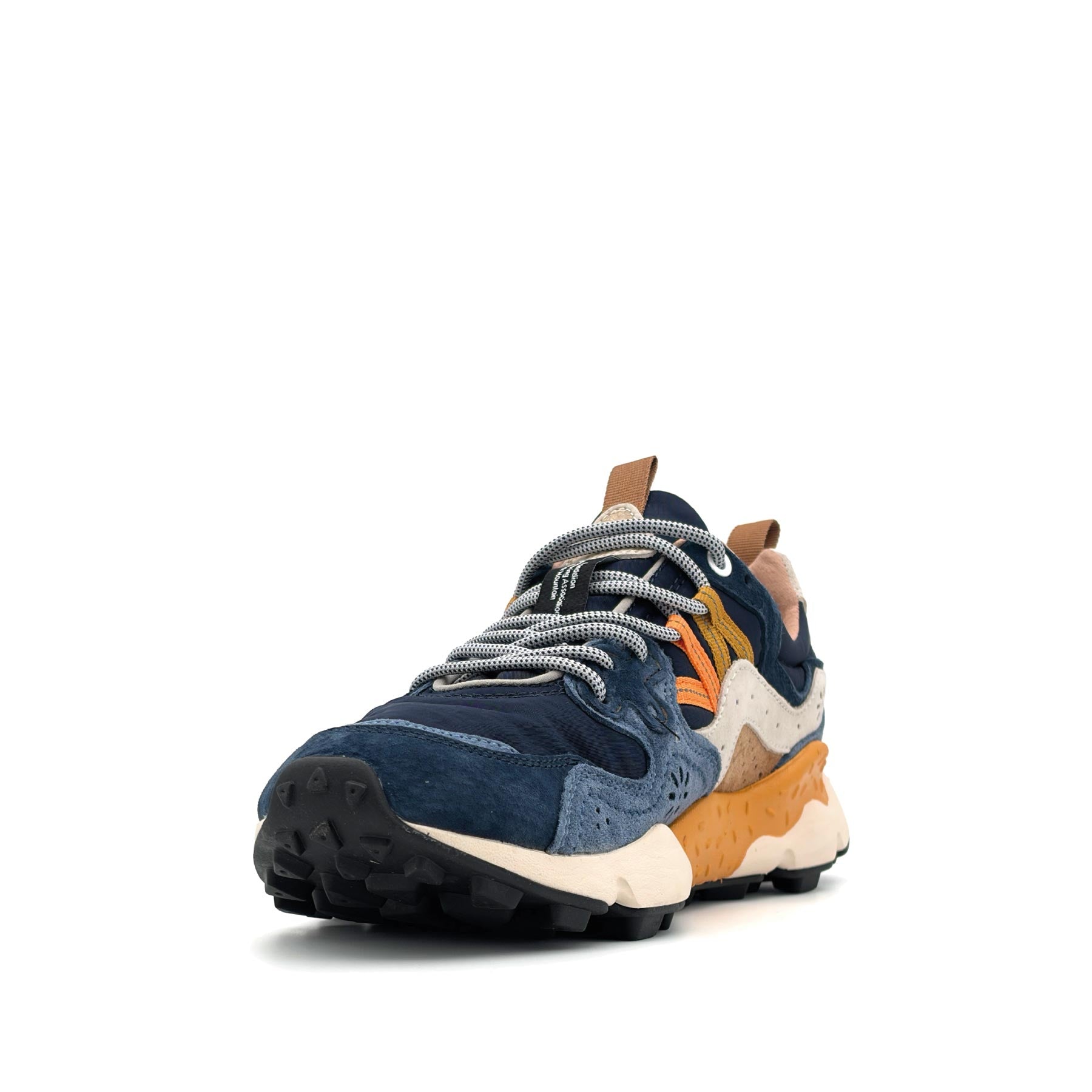 Yamano 3 Man Suede Nylon Navy Light Navy