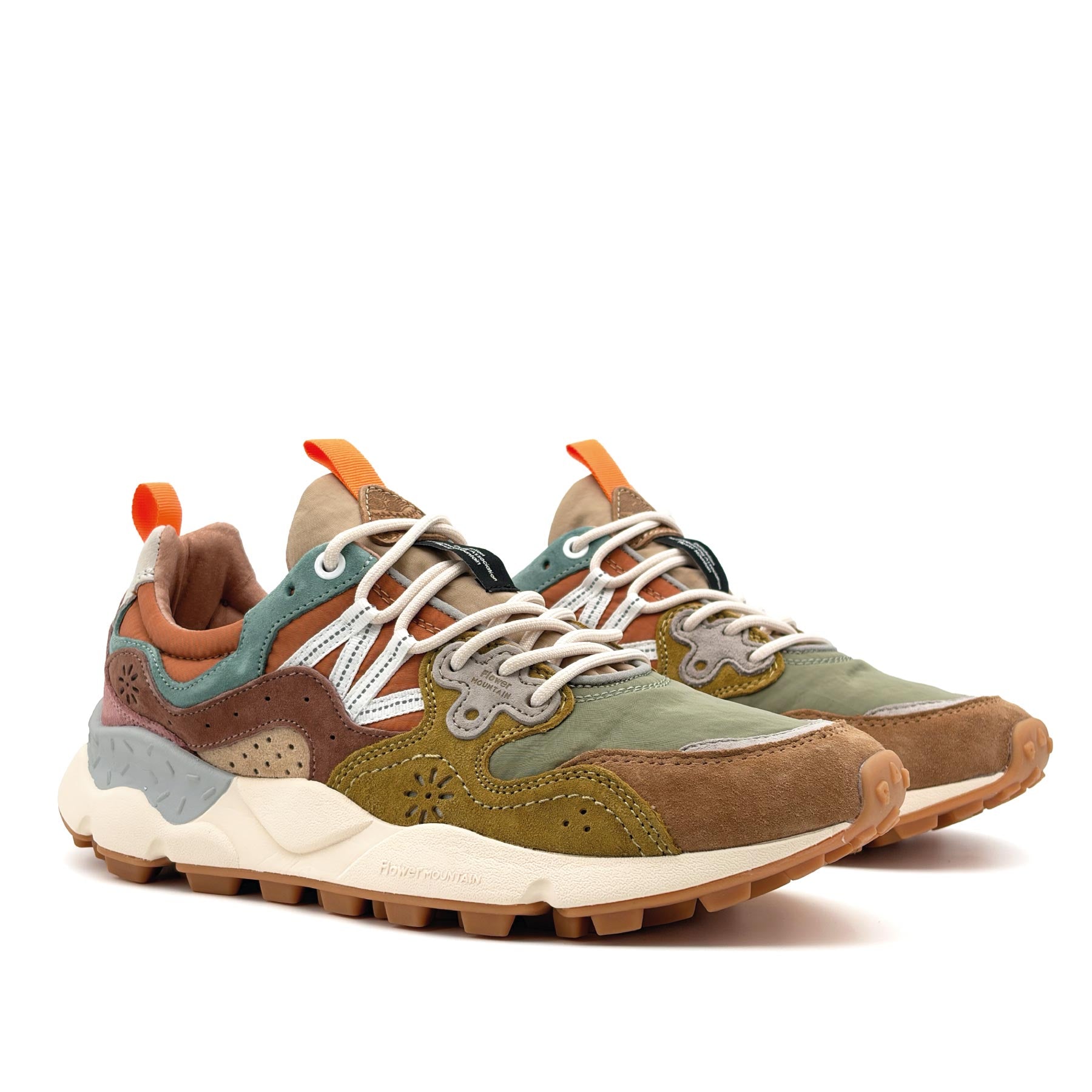 Yamano 3 Uni Suede Nylon Light Brown Taupe Ocher