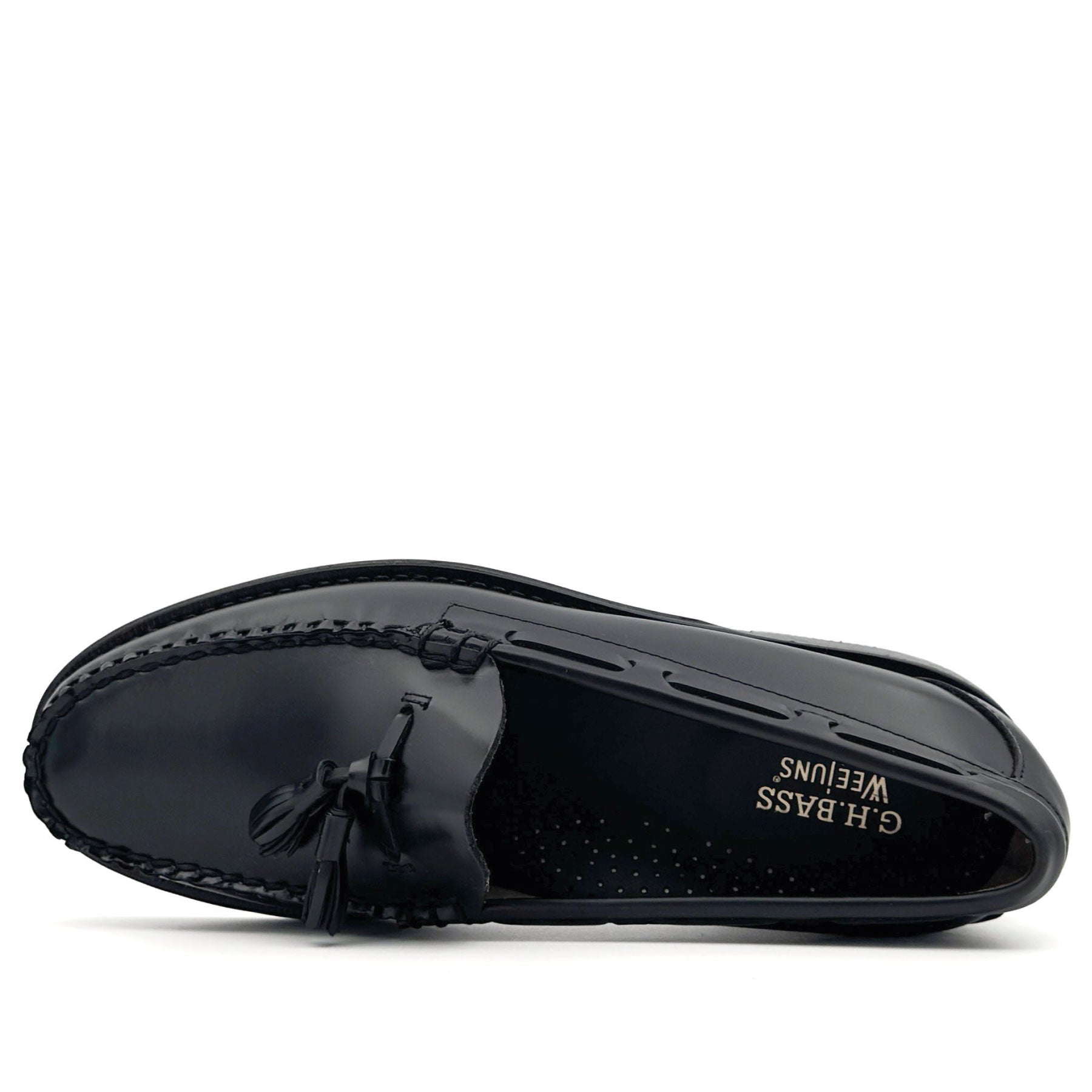 Weejun Heritage Larkin Tassel Loafers Black