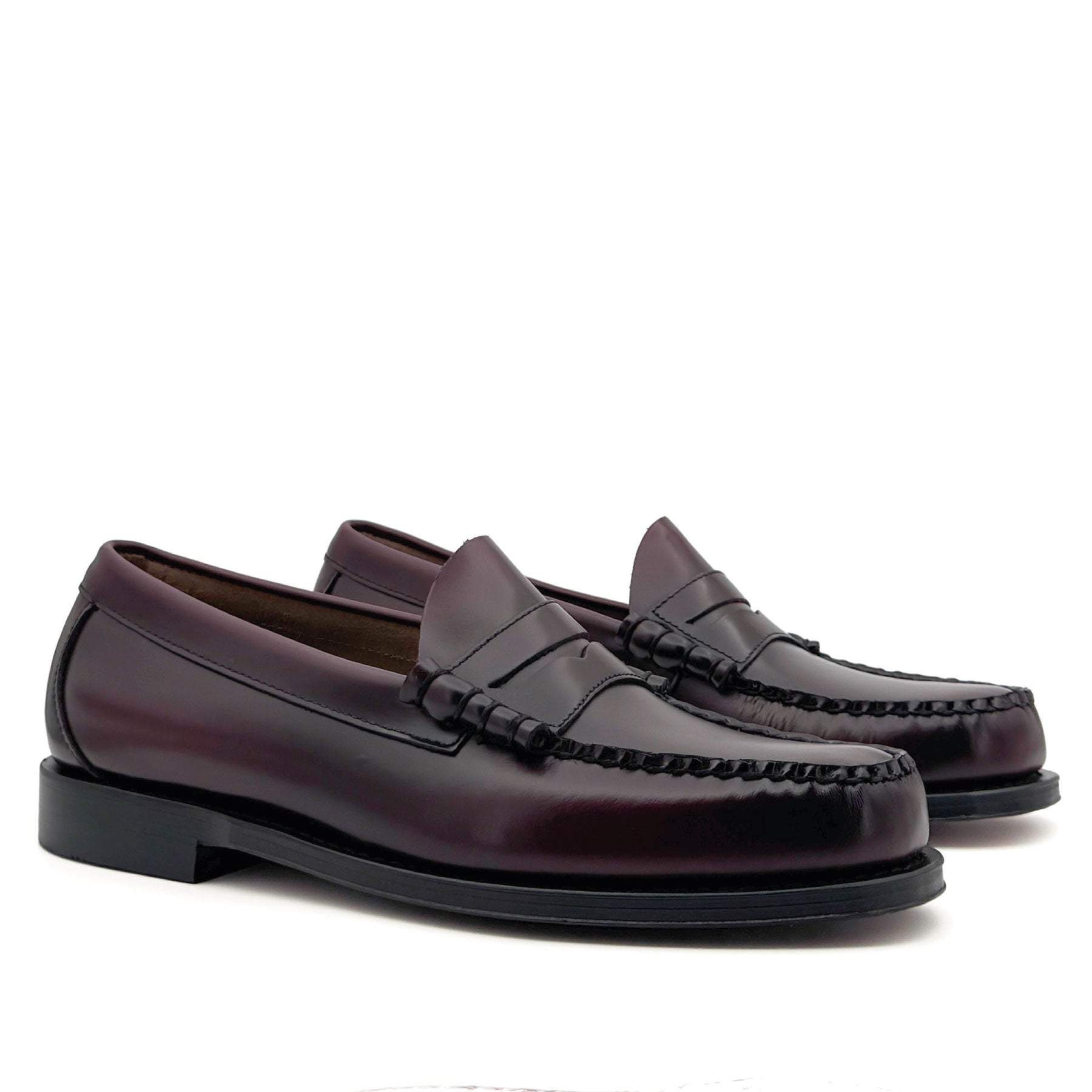 Weejun Heritage Larson Moc Penny Loafers Wine