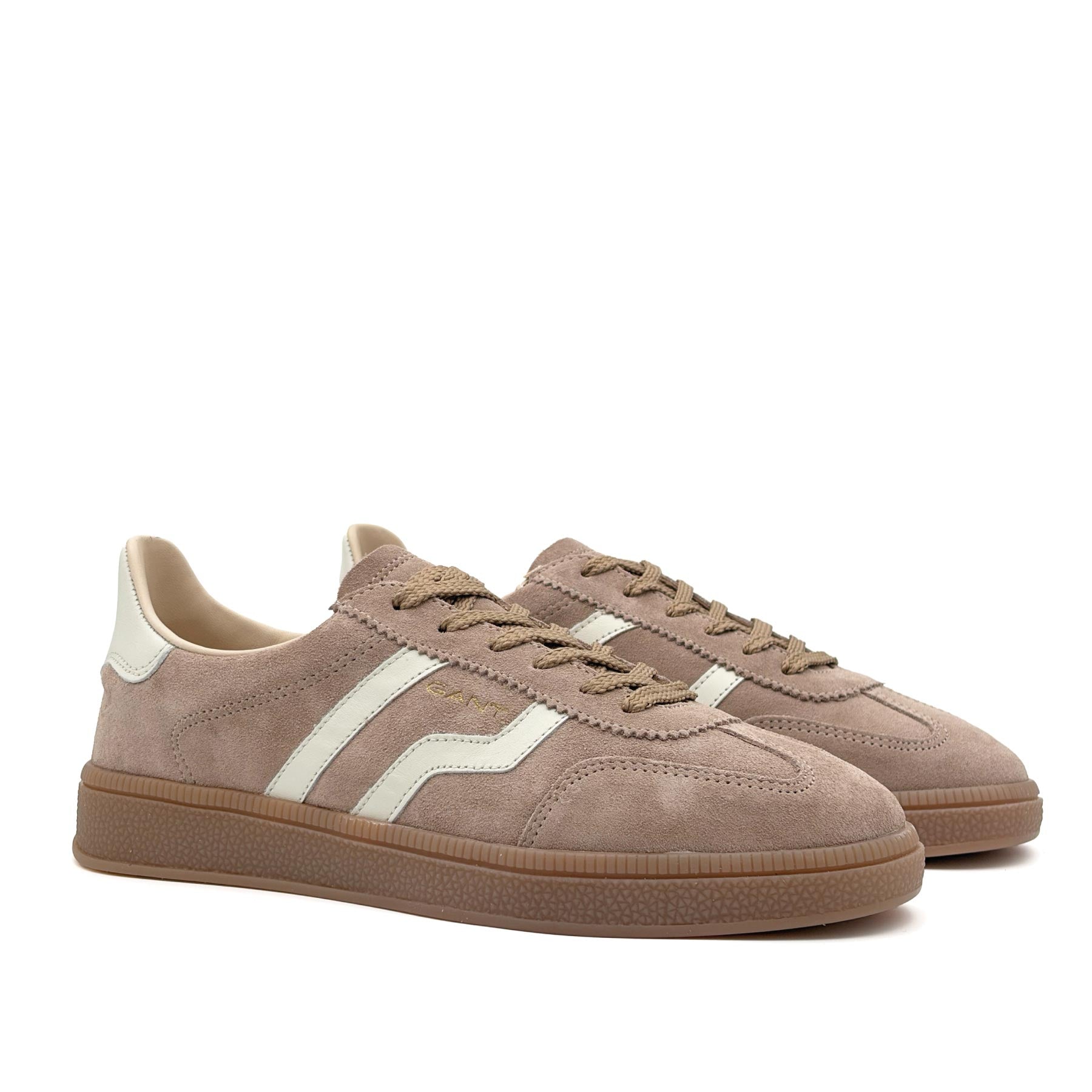 Cuzima Sneaker Suede Desert Brown Off White