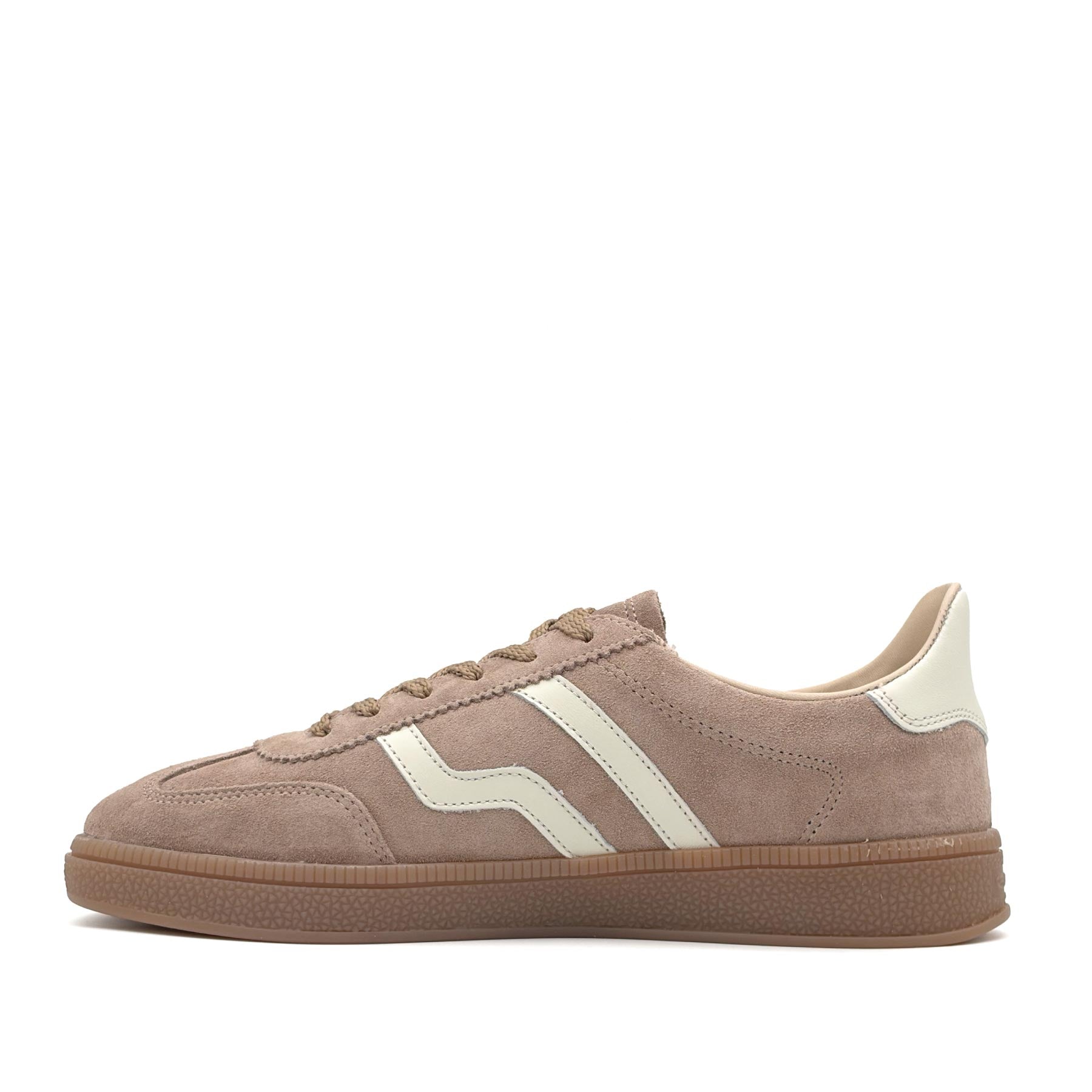 Cuzima Sneaker Suede Desert Brown Off White
