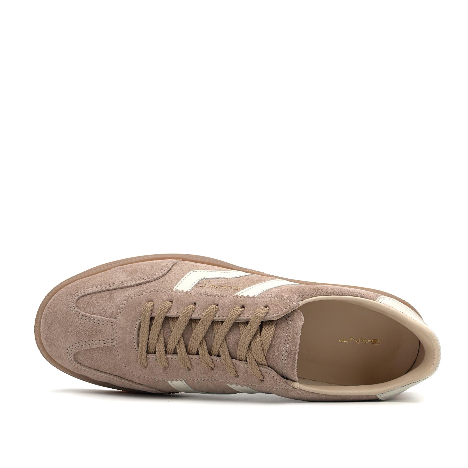 Cuzima Sneaker Suede Desert Brown Off White