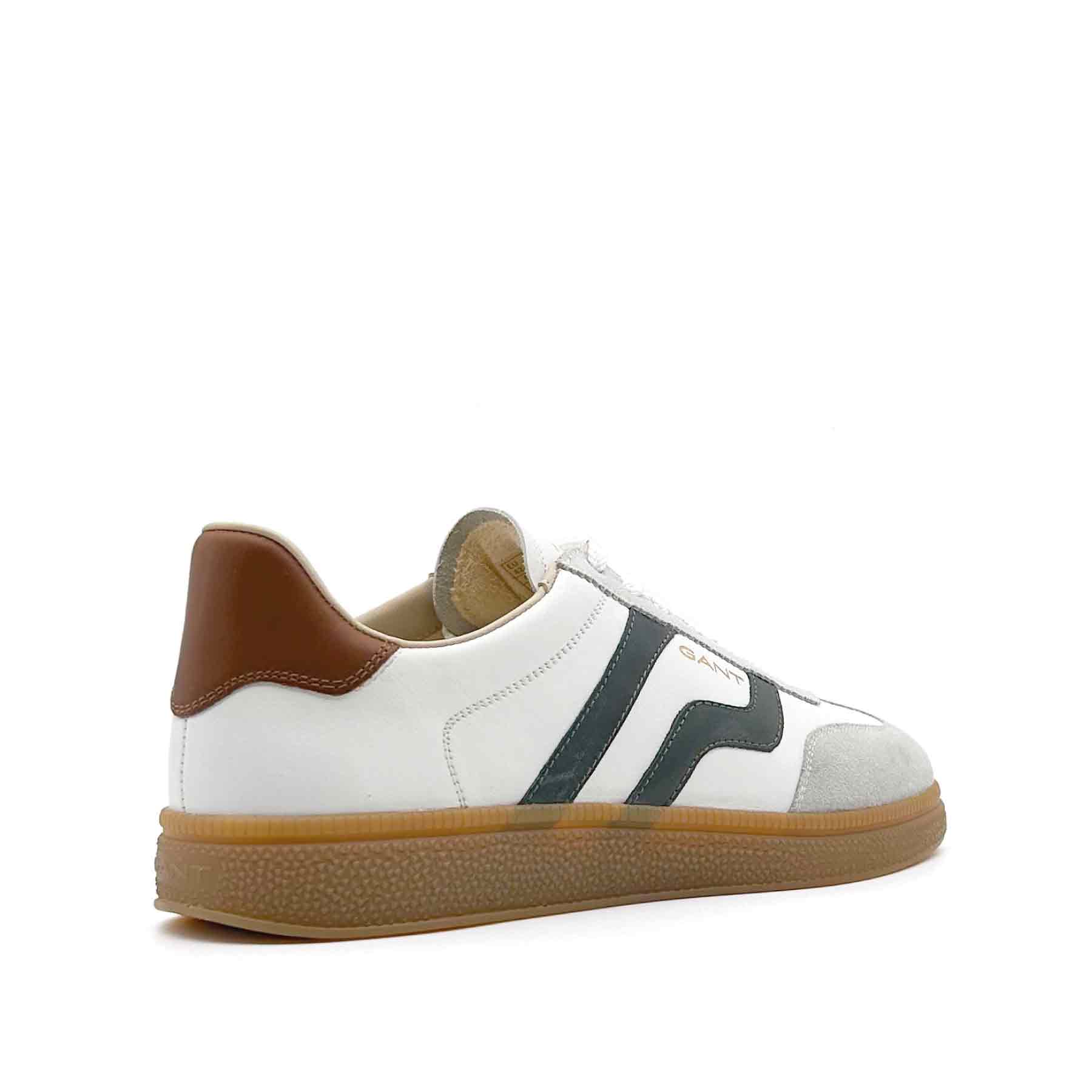 Cuzmo Sneaker Leather White Green