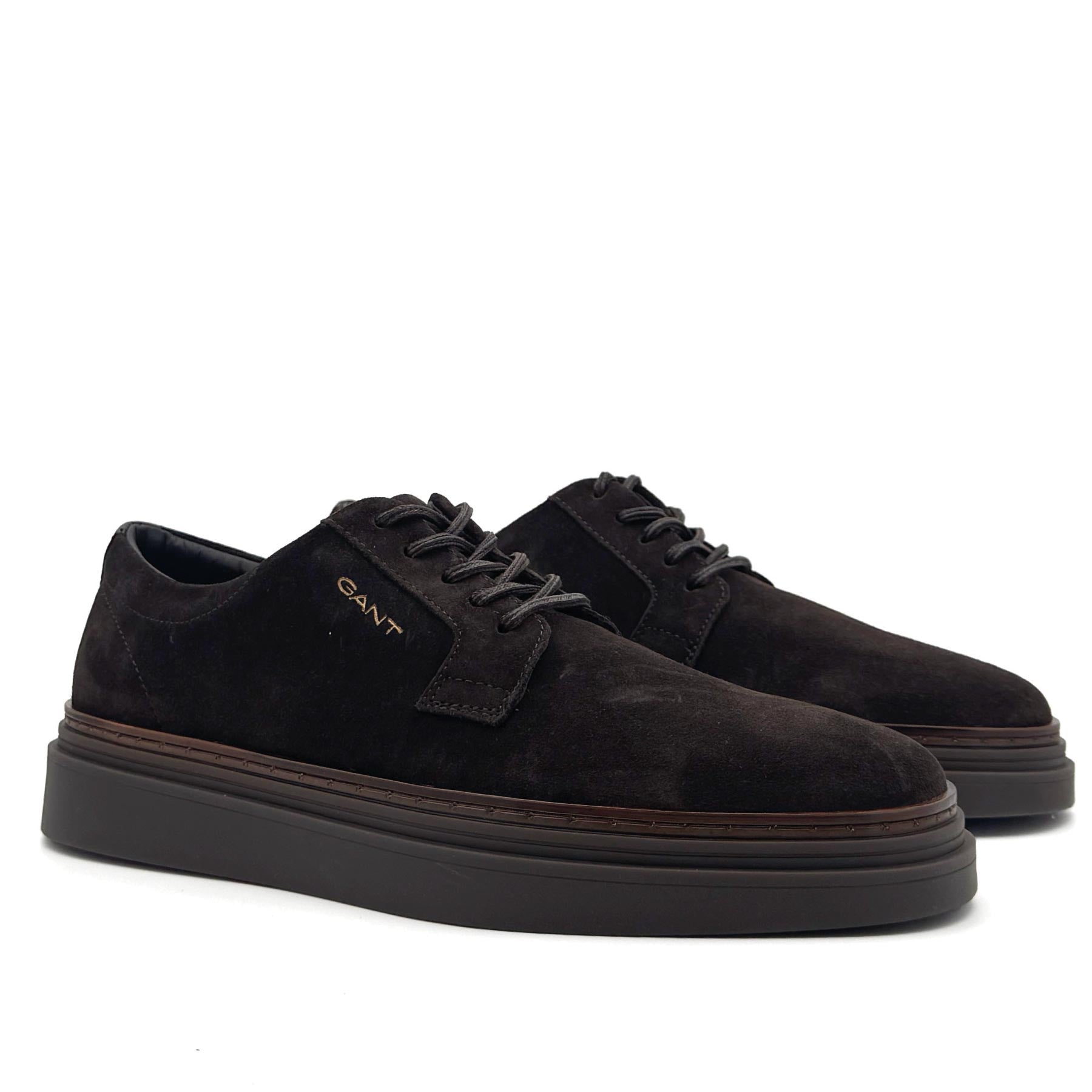 Kinzoon Low Espresso Brown Suede