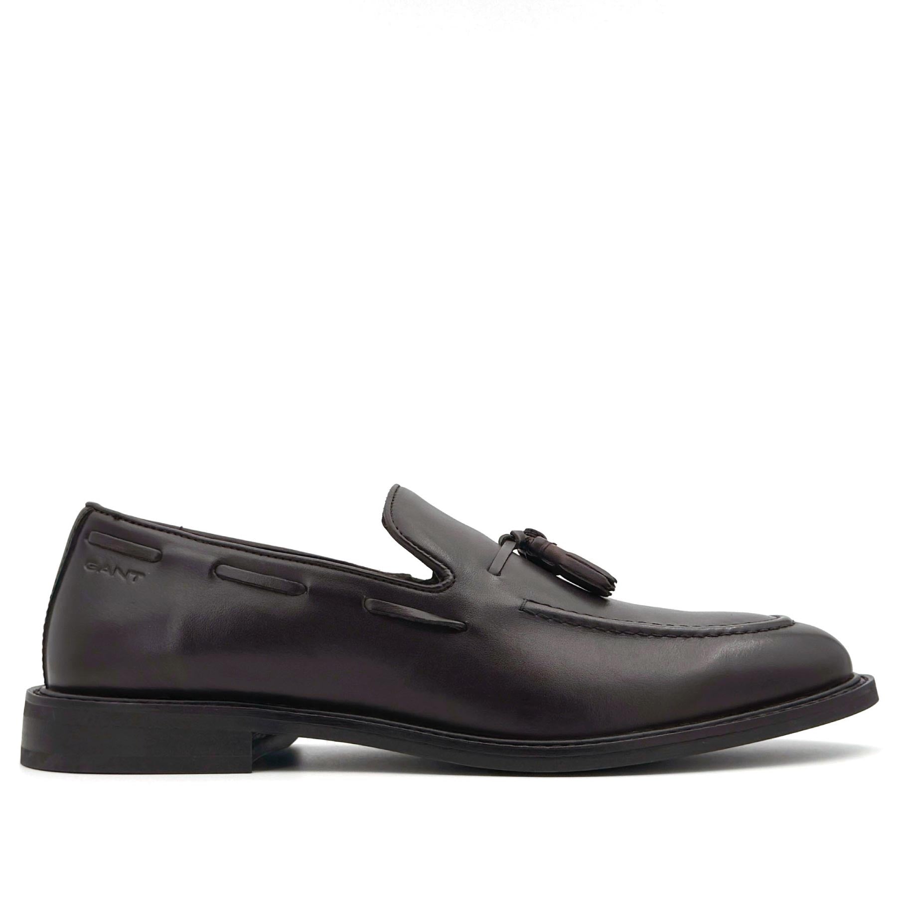 Lozham Loafer Dark Brown Leather Tassle