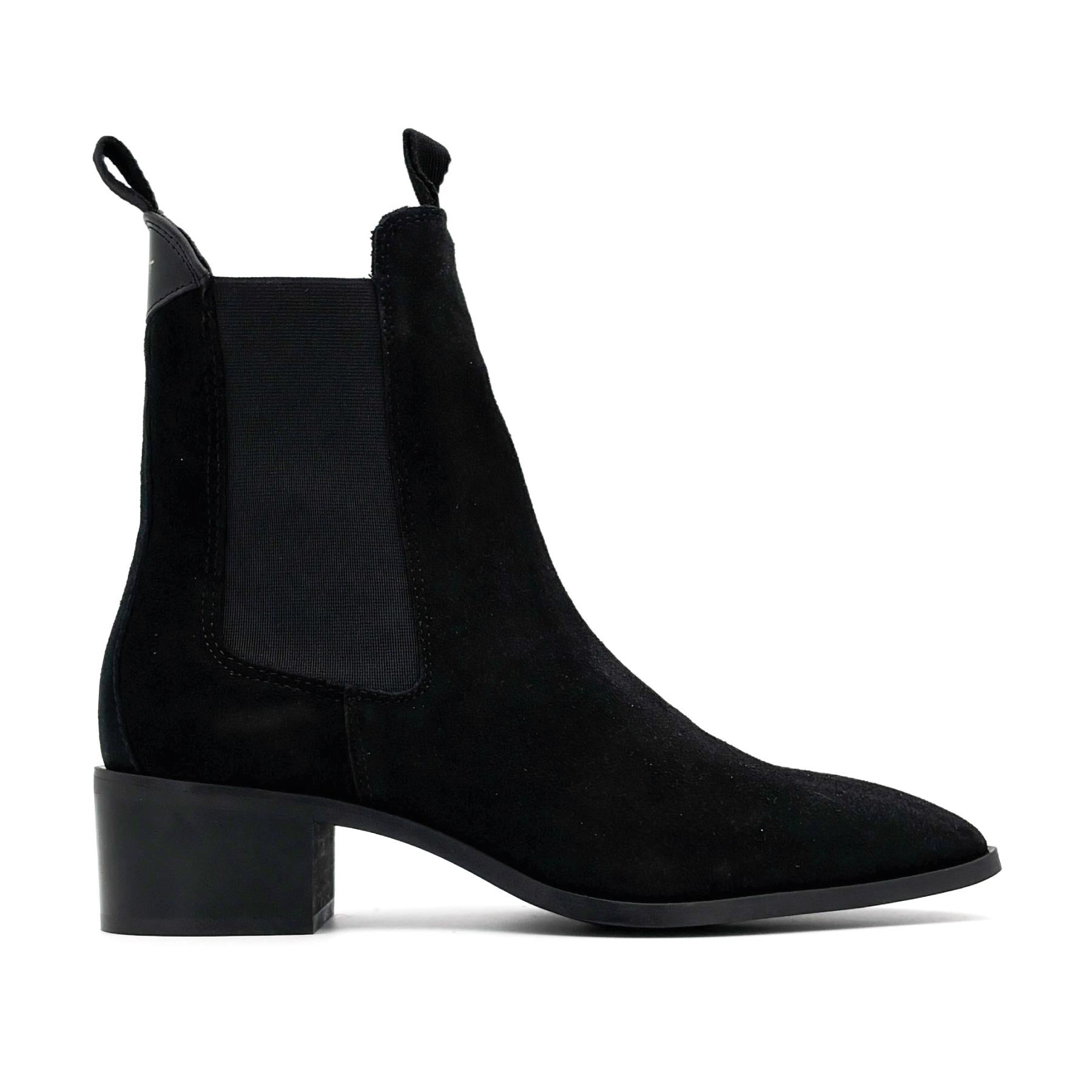 St Broomly Chelsea Boot Black Suede